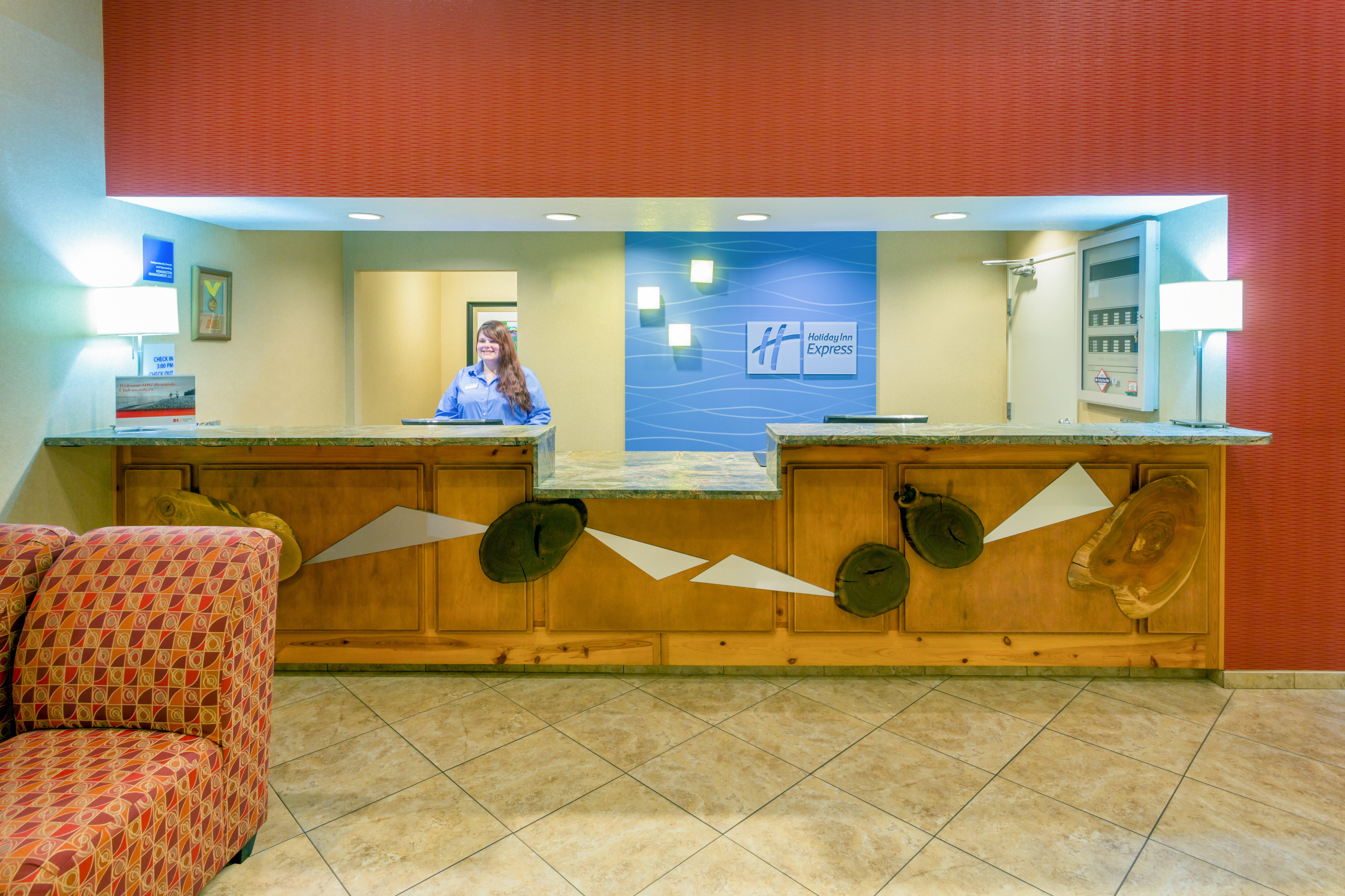 Front Desk Reception Area is here to greet you