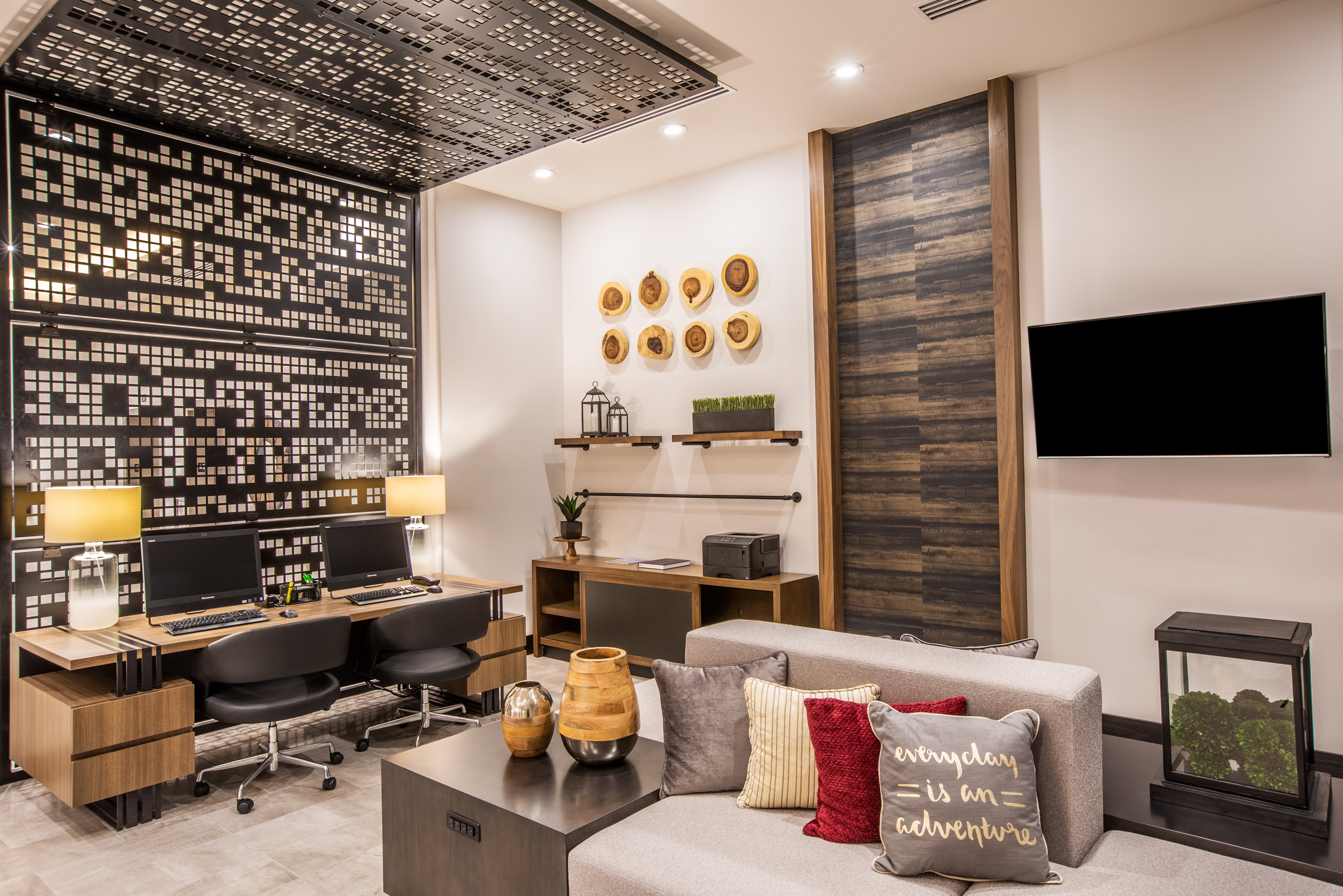 Stay connected with our business center located in the lobby