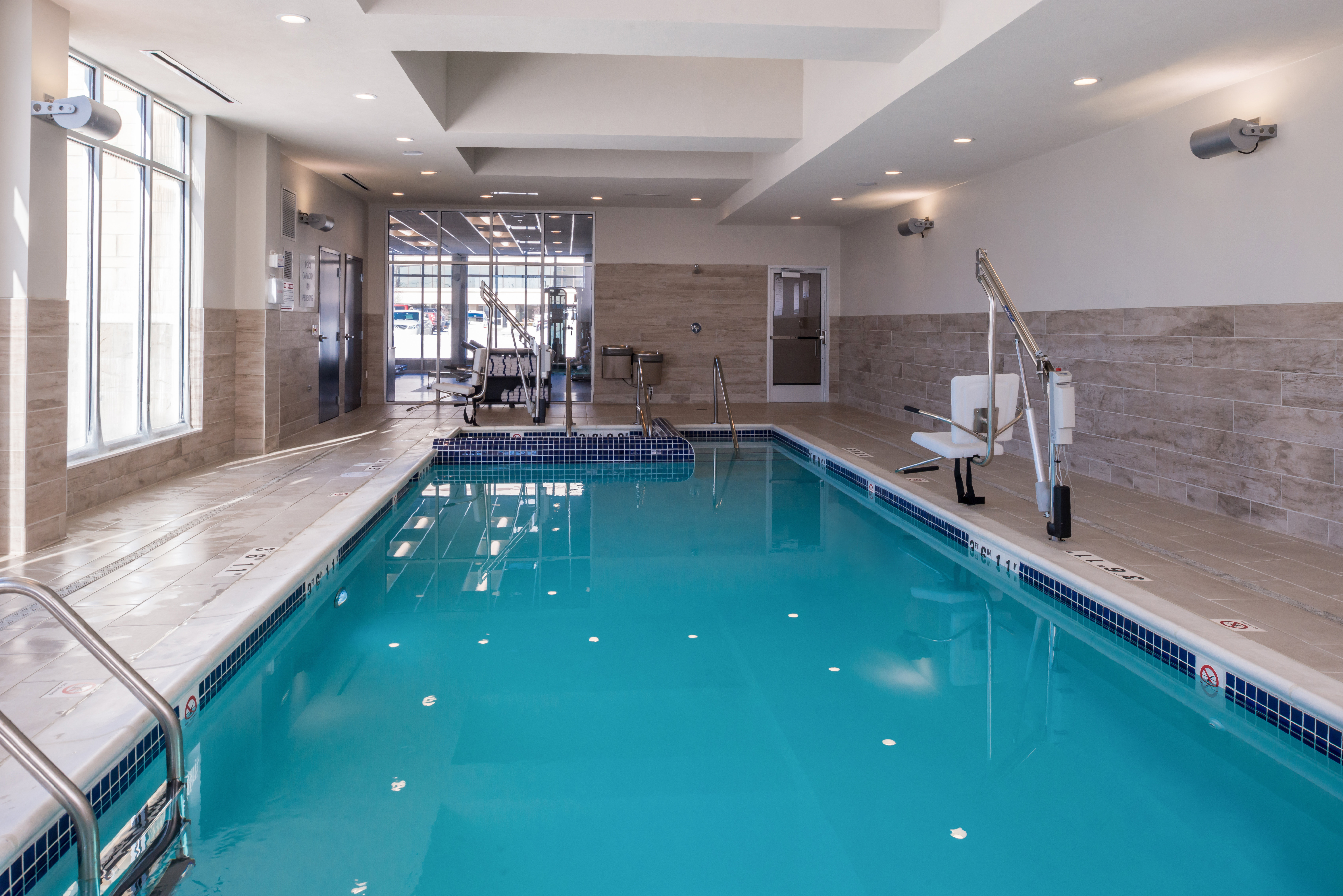 Stay refreshed in our beautiful indoor pool and spa.