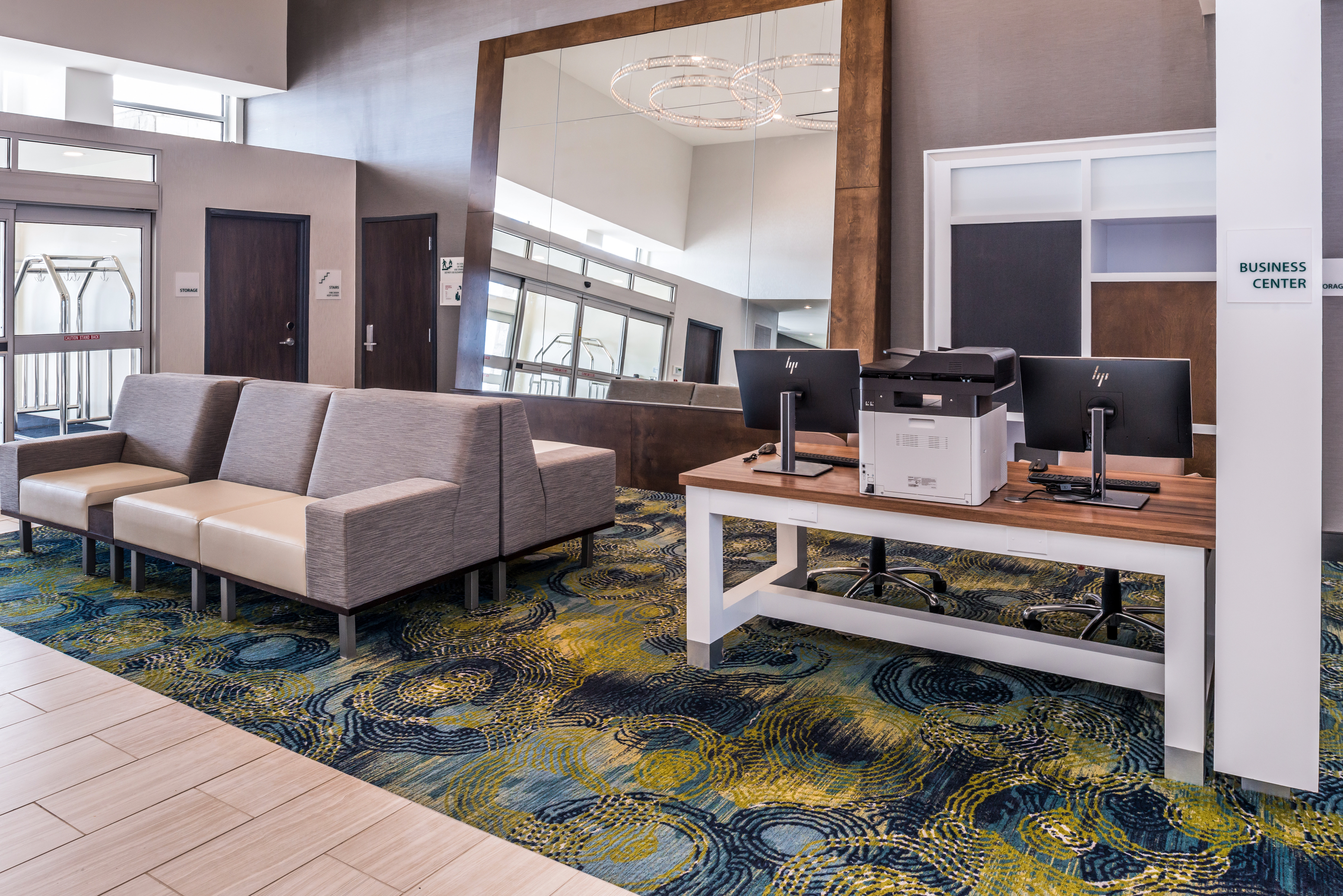Business Center located in the lobby with free Wi-Fi access. 