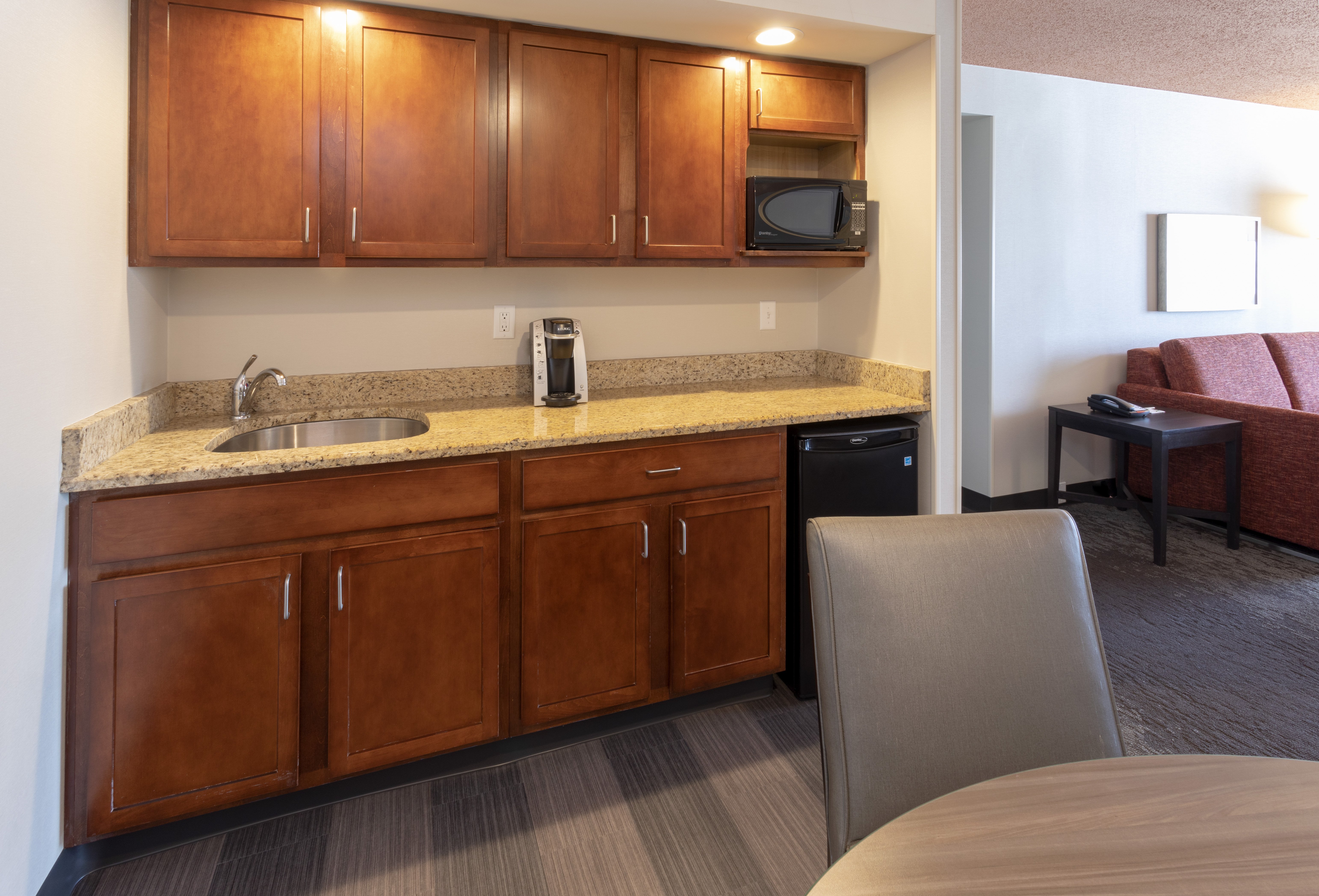 Dining and kitchenette area Executive Suite