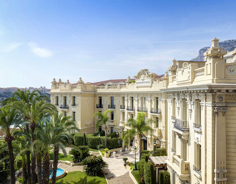 Facade H??tel Hermitage Monte-Carlo
