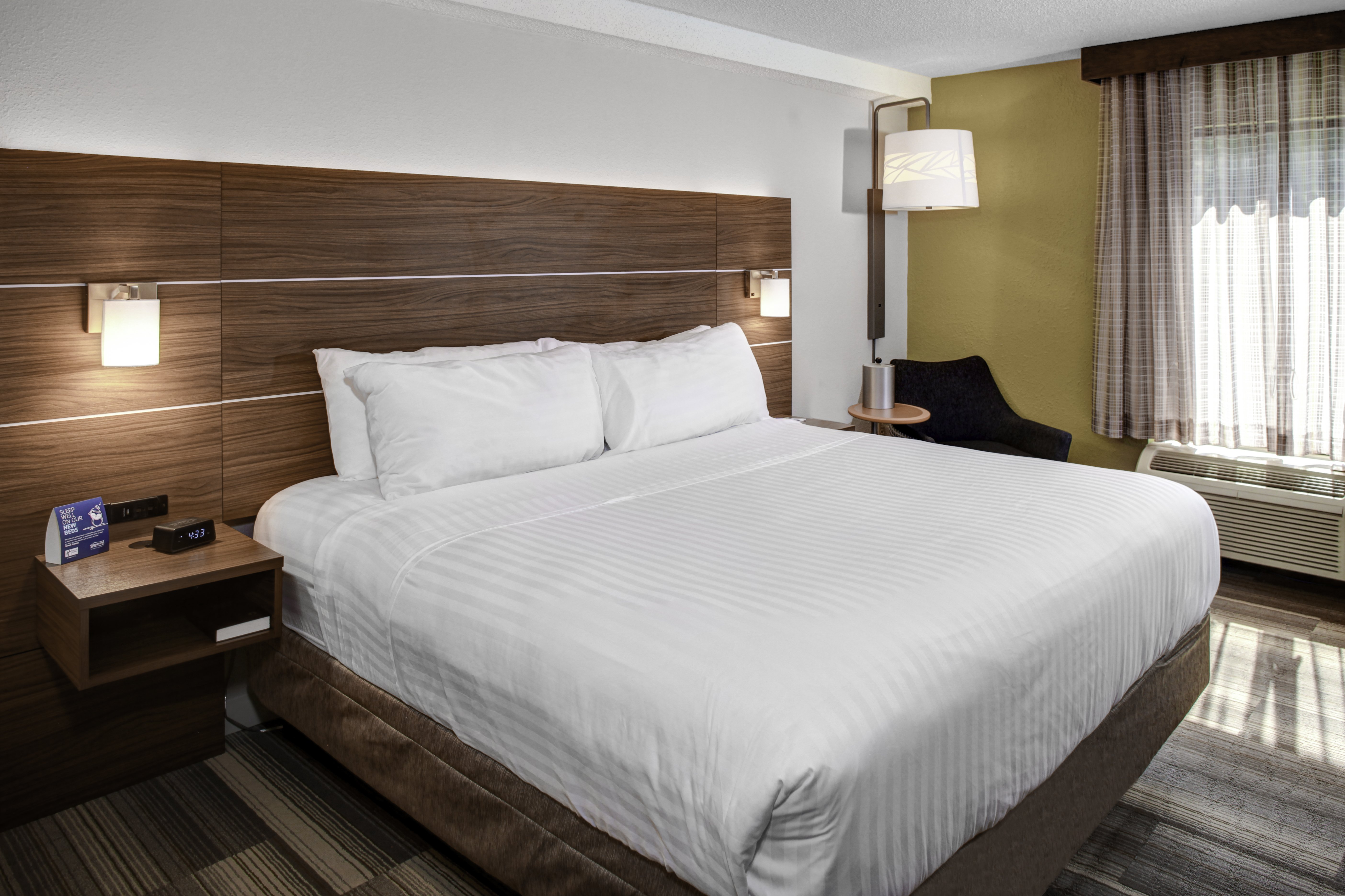 Be the Readiest After a Great Night's Sleep on Our NEW King Beds!!
