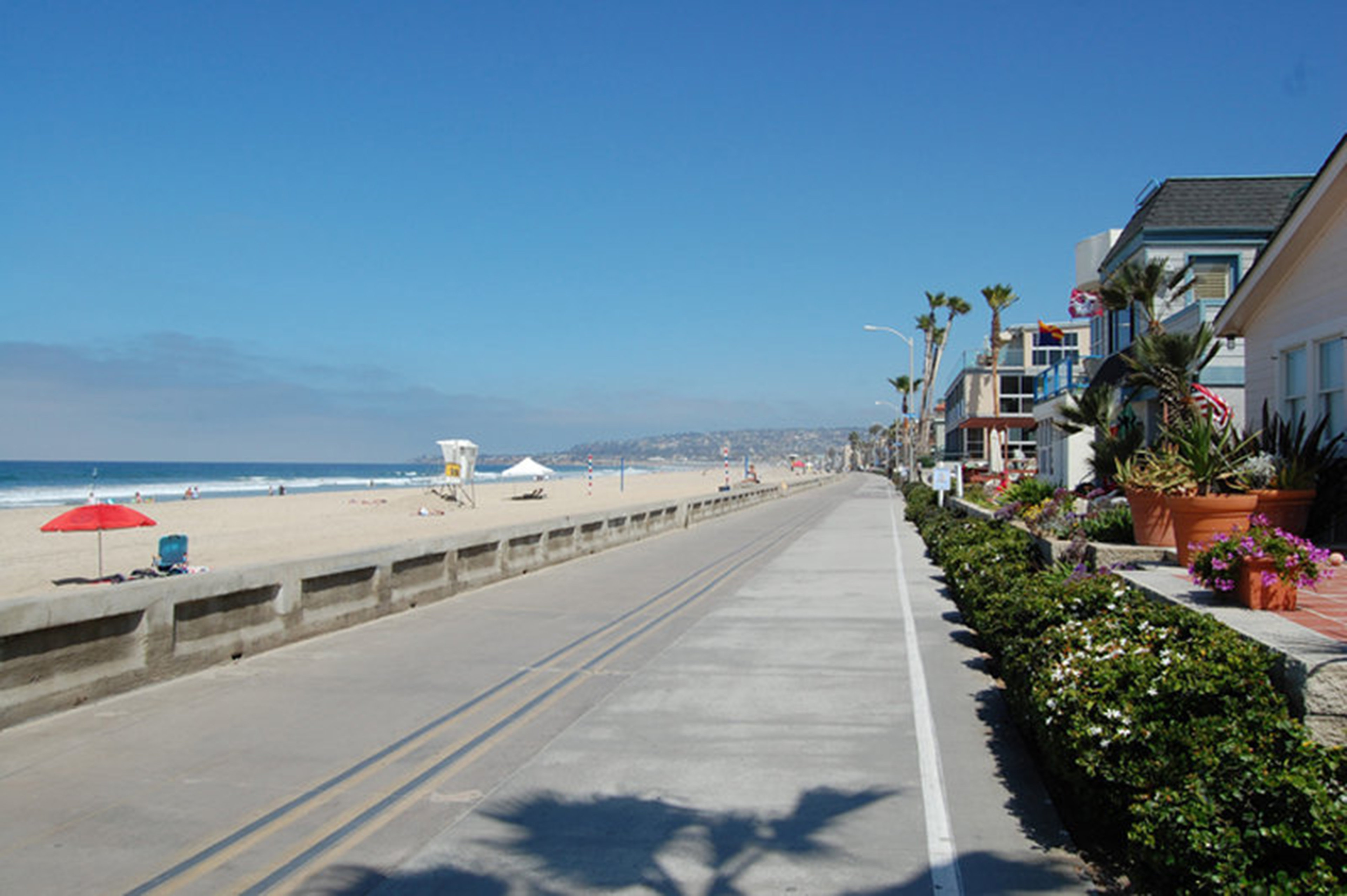 Stroll your way to a good time on the Pacific Beach Boardwalk.
