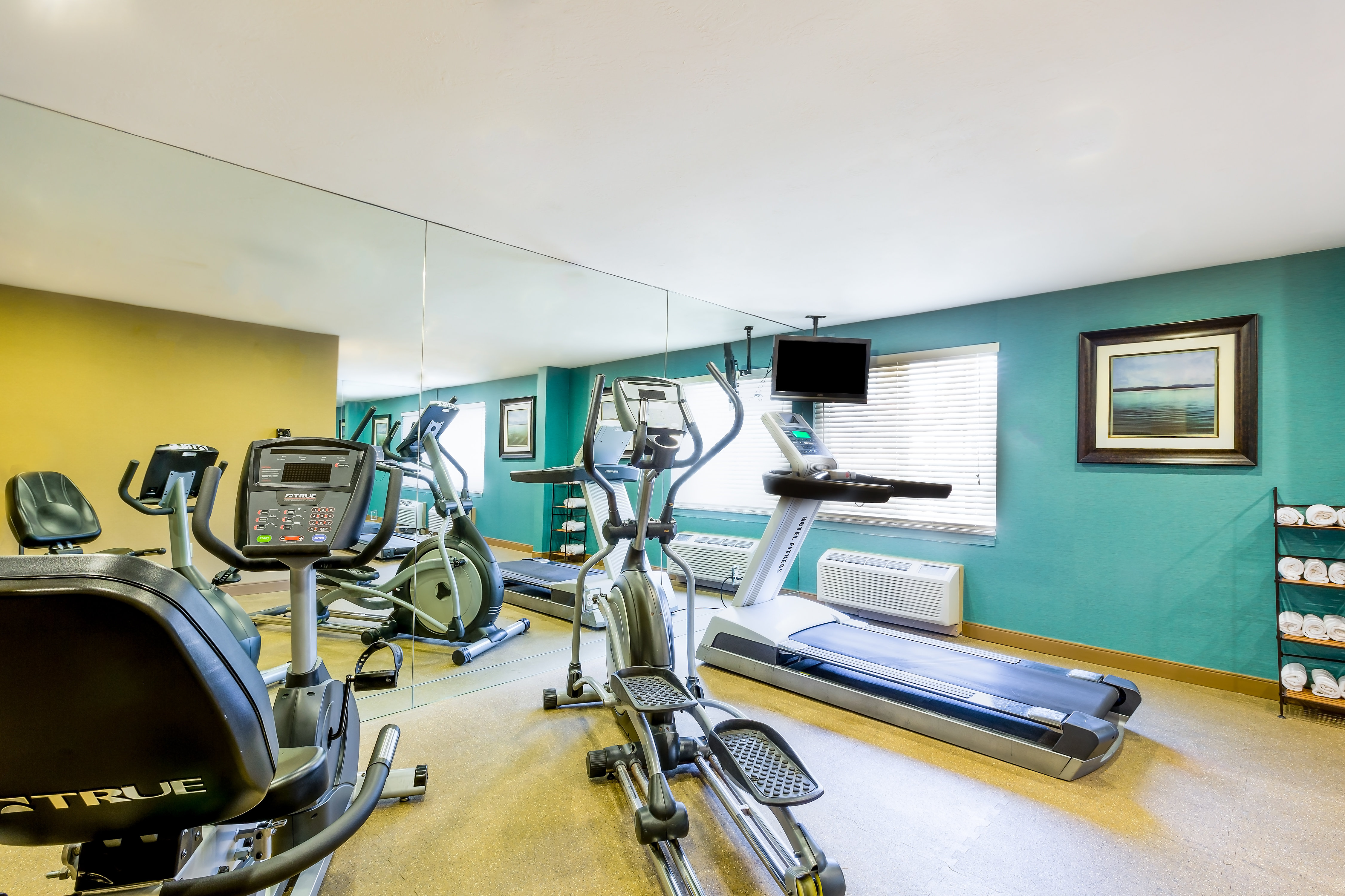 Our fitness center is open from 5:00 AM to 10:00 PM every day