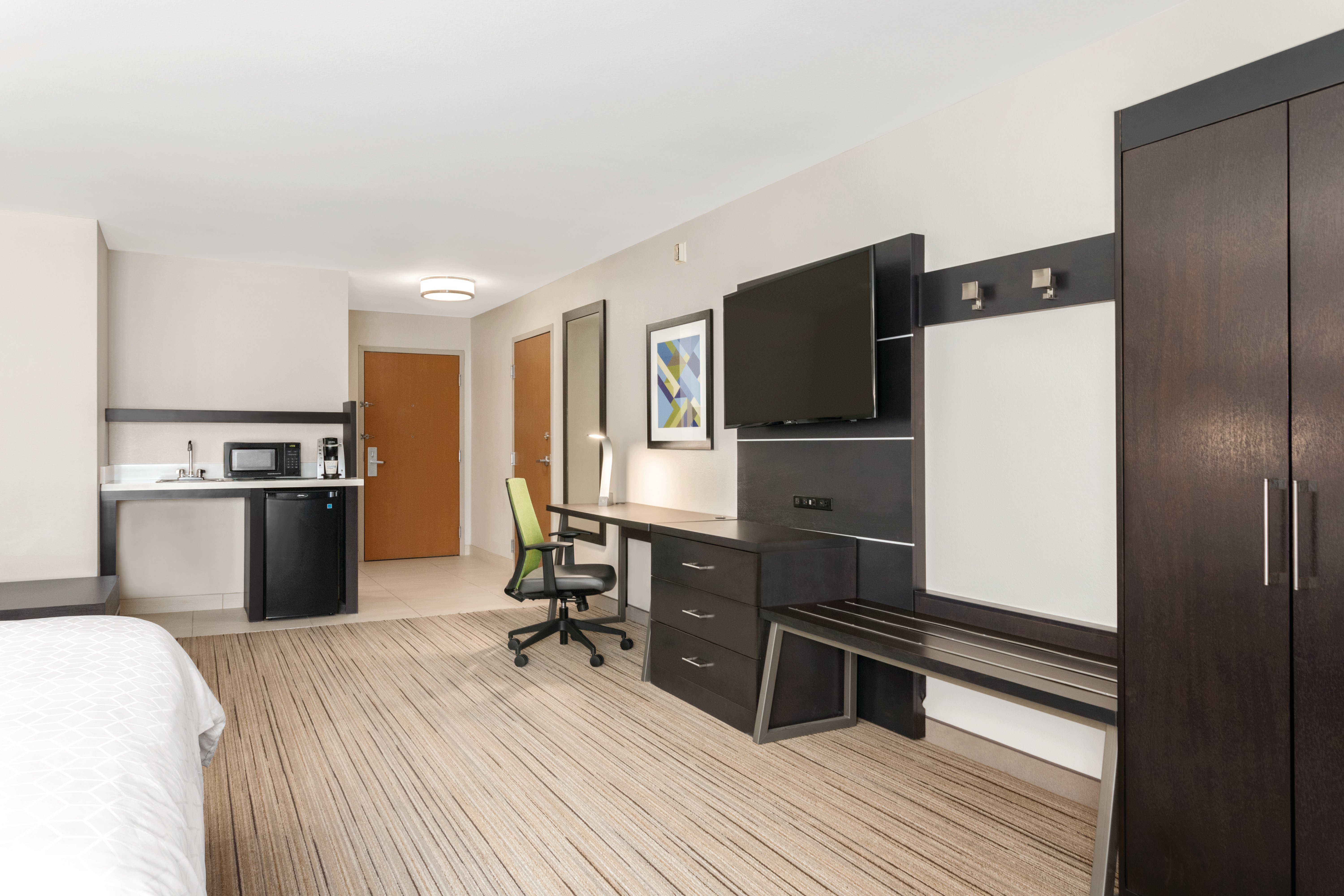 We designed our ADA mobility accessible rooms for easy wheelchair