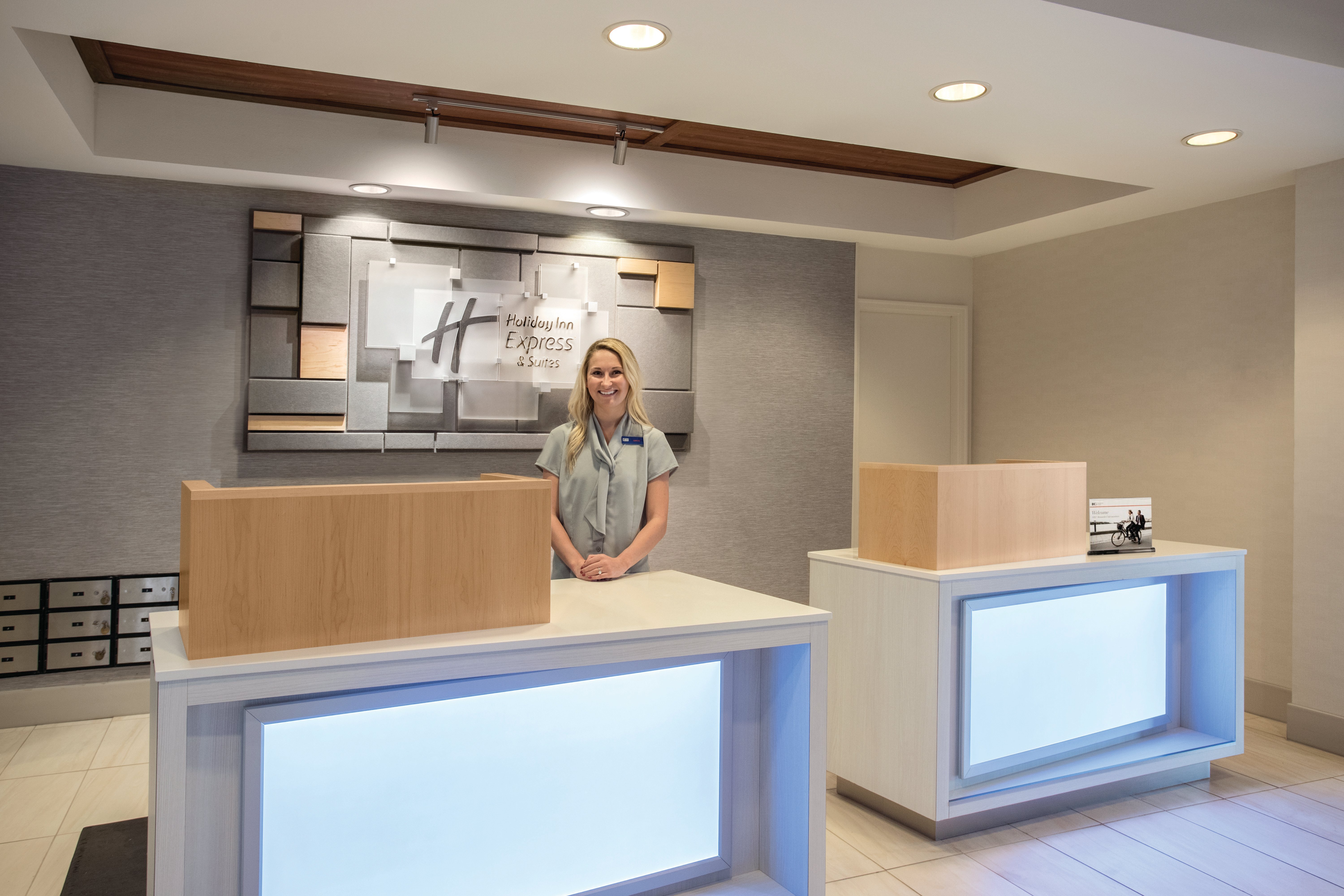 The Front Desk where expert and friendly staff are ready to help