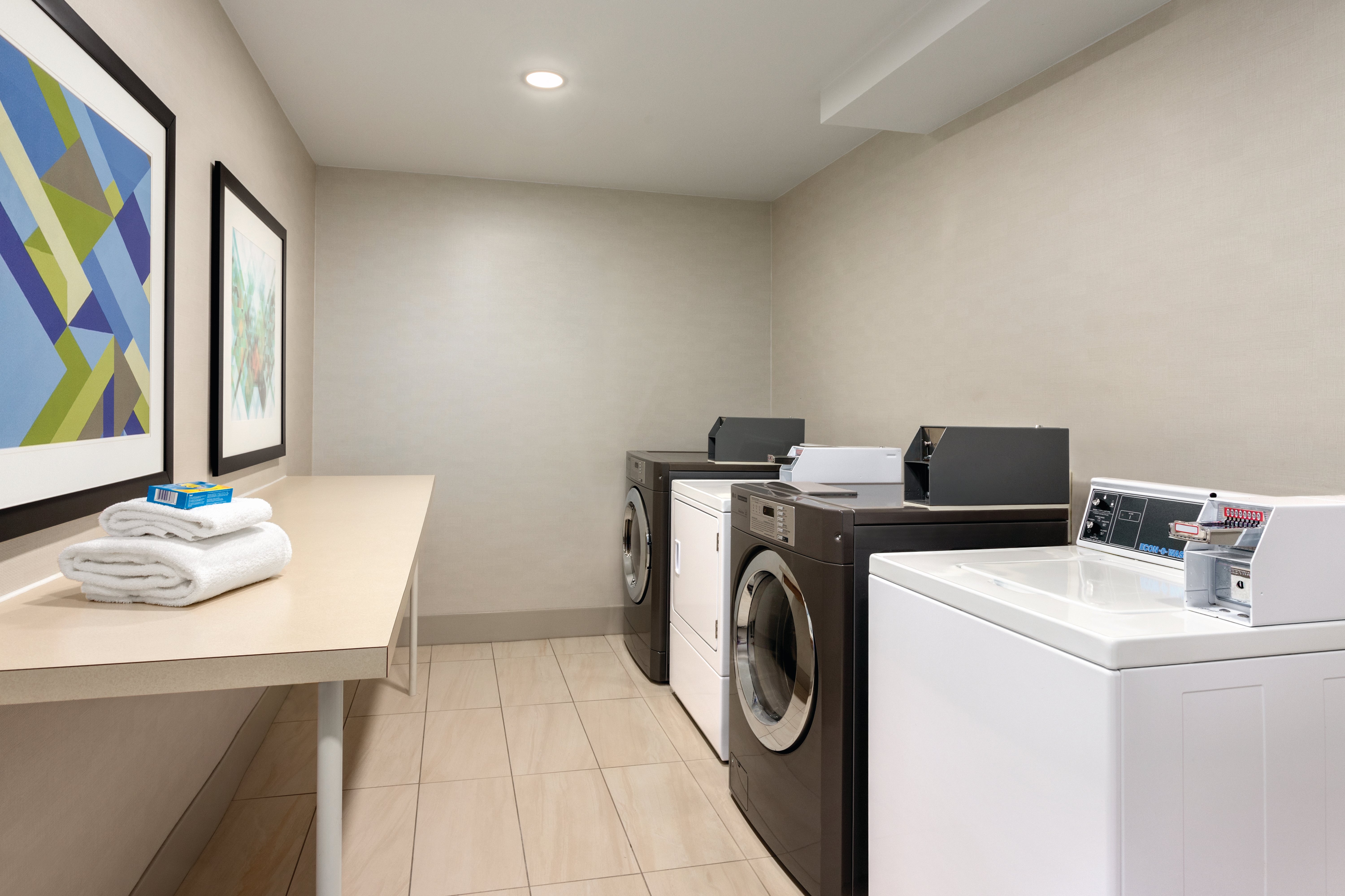 Laundry service is available 24/7 for guests convenience