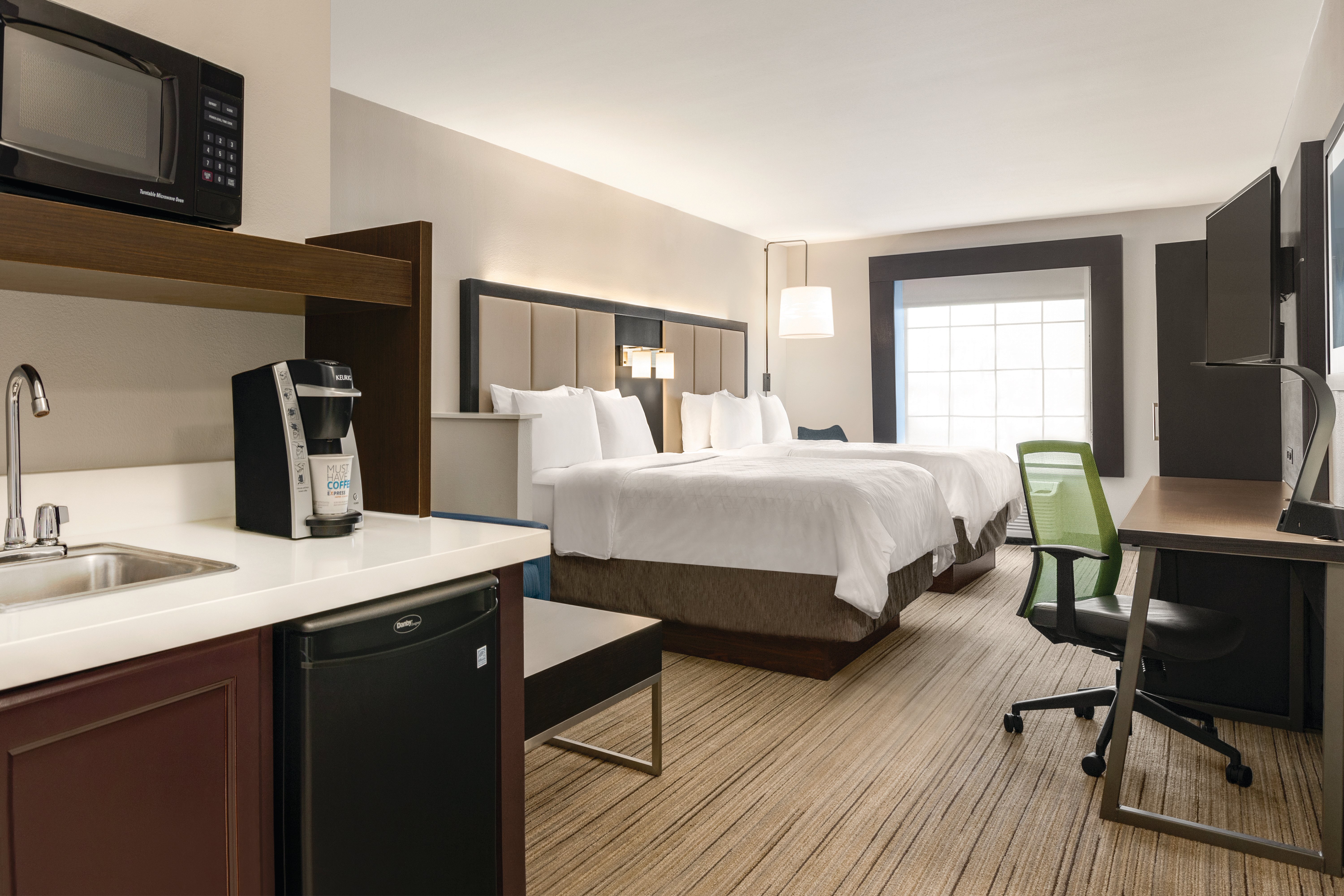 At the end of a long day, relax in our clean, fresh guest rooms