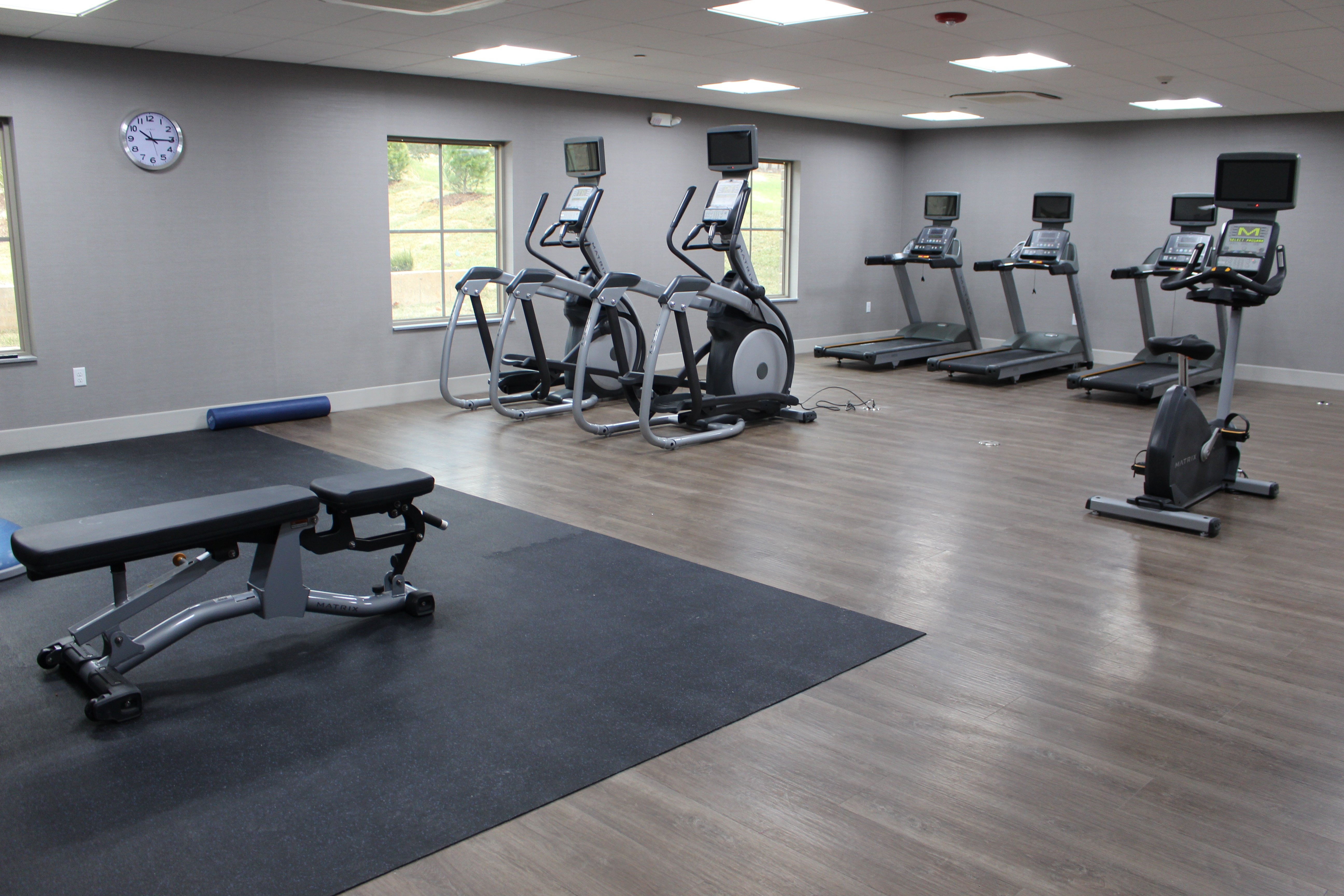 Large state of the arts fitness center
