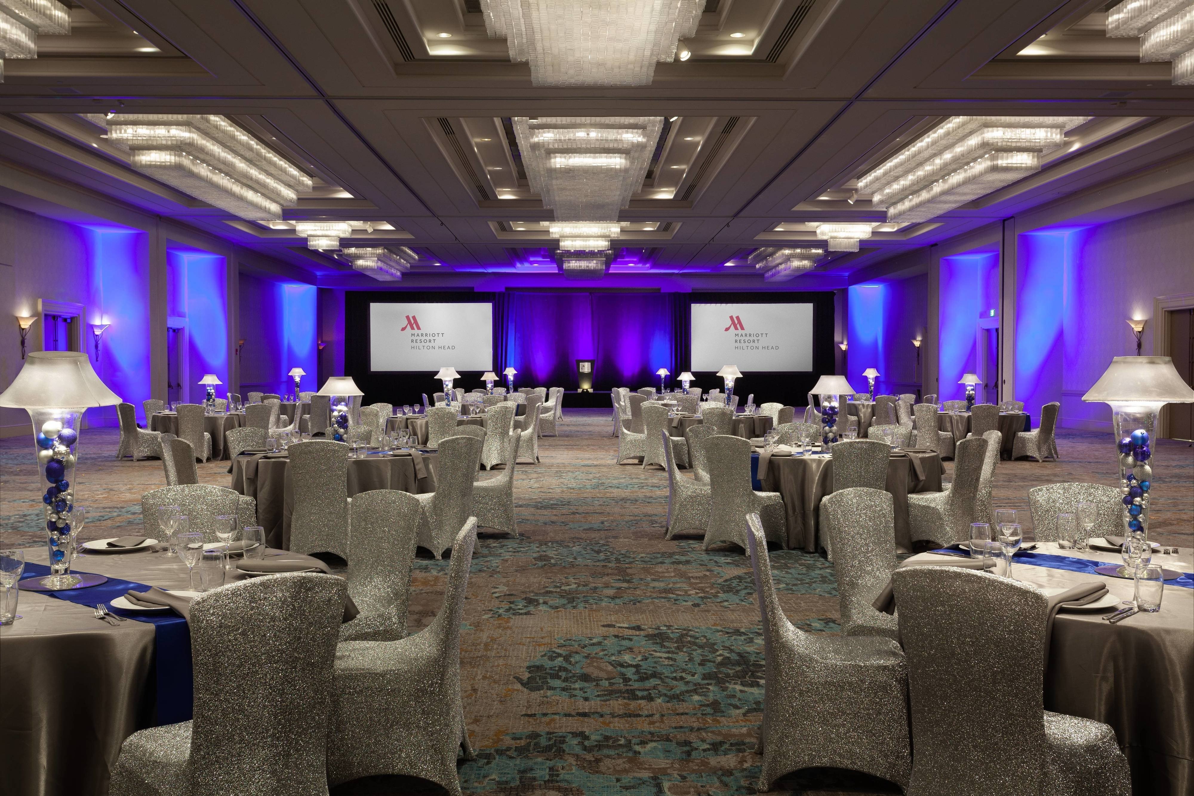 Leamington Grand Ballroom - Reception Setup