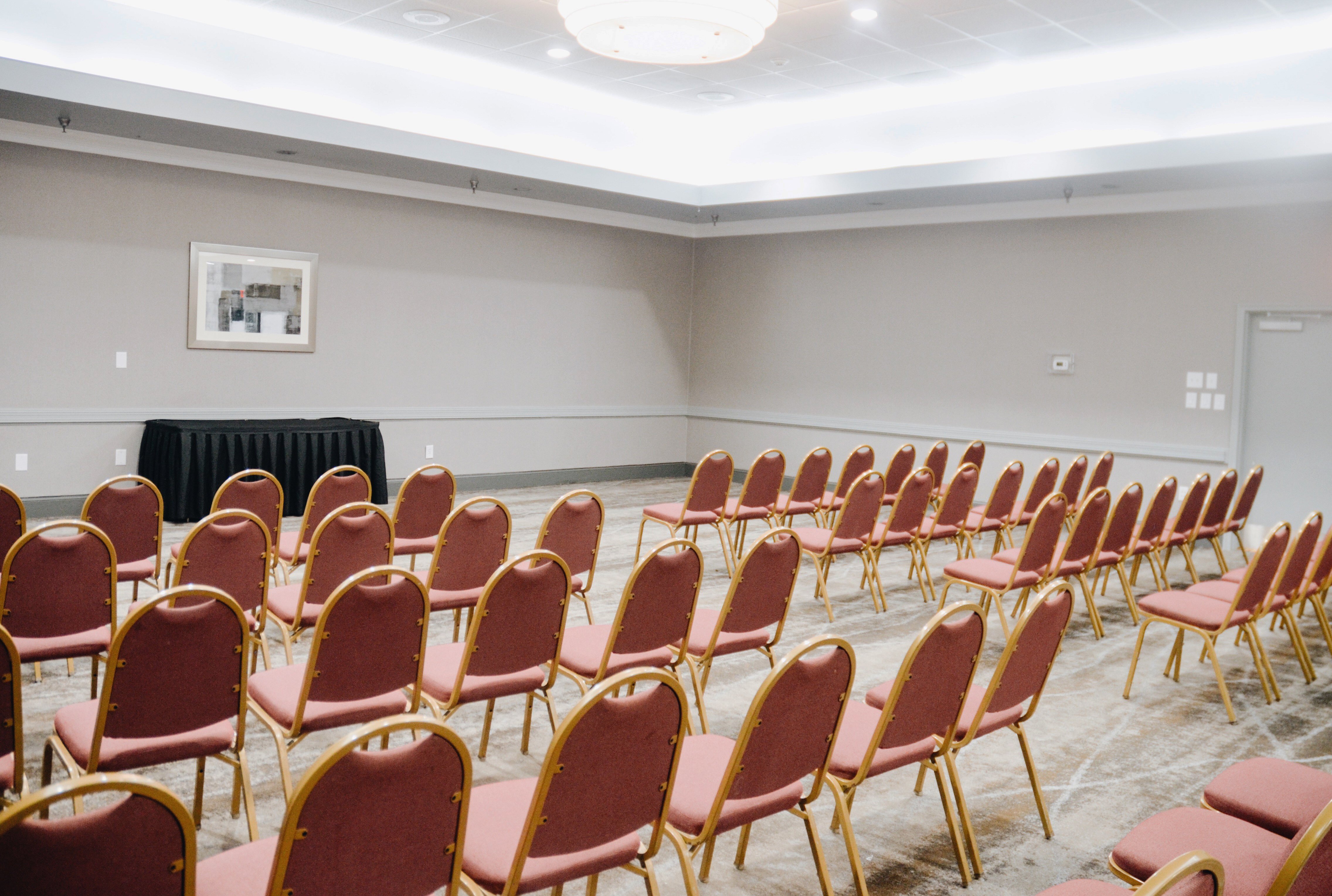 Enjoy our spacious meeting space perfect for any business meeting.