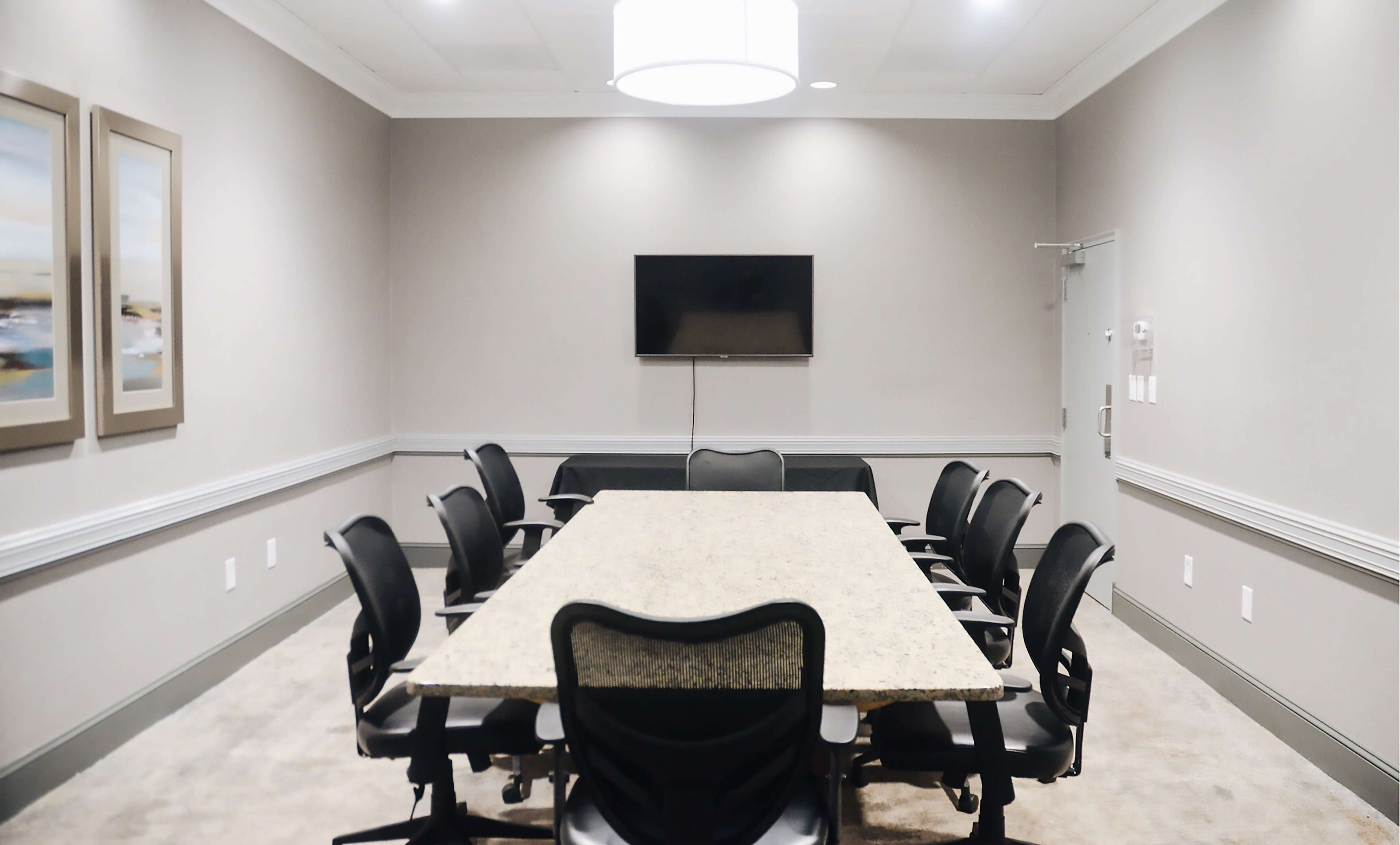Our Board Room is perfect for any small business meeting.
