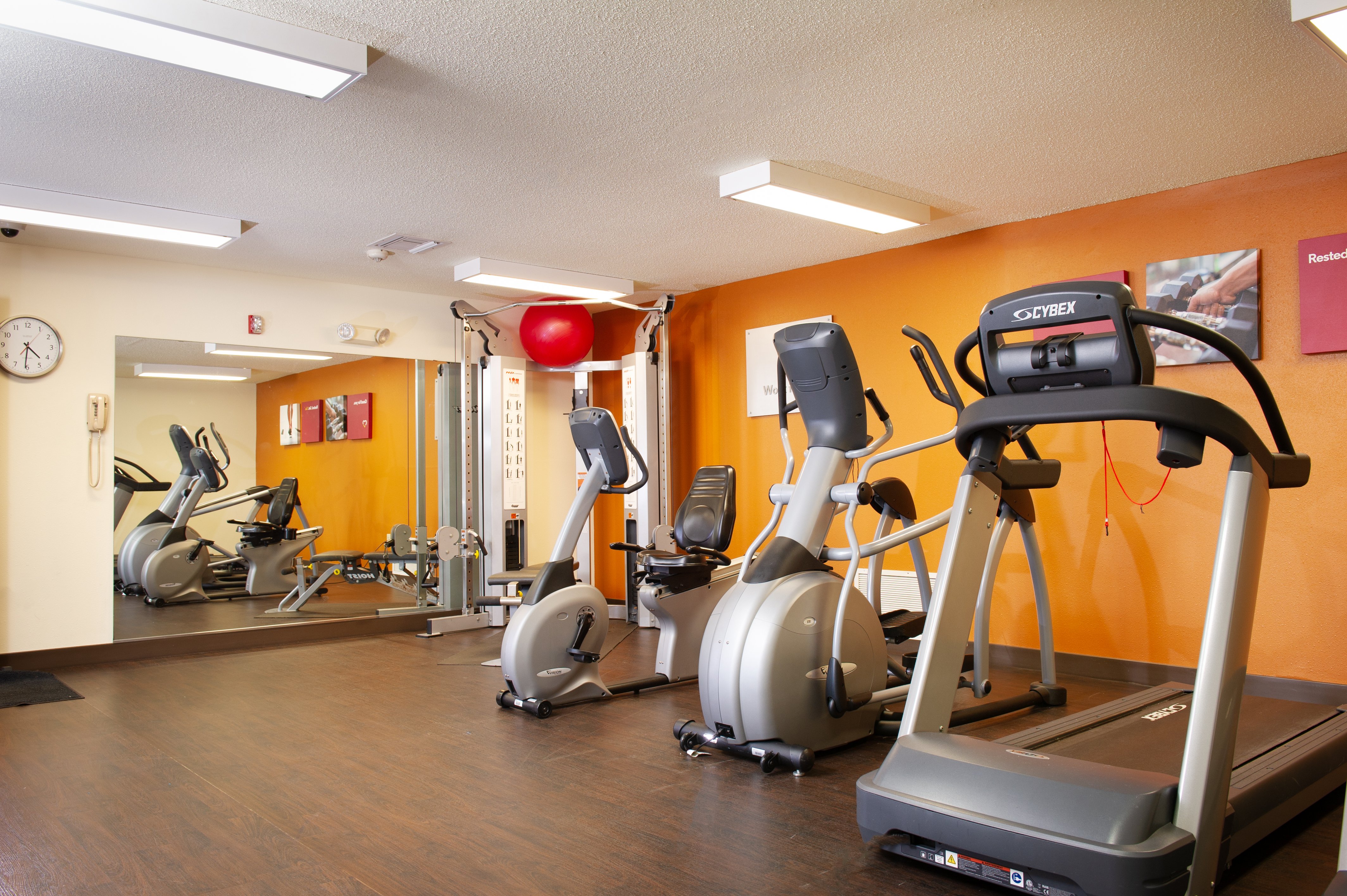 Utilize state of the art equipment at our spacious fitness center