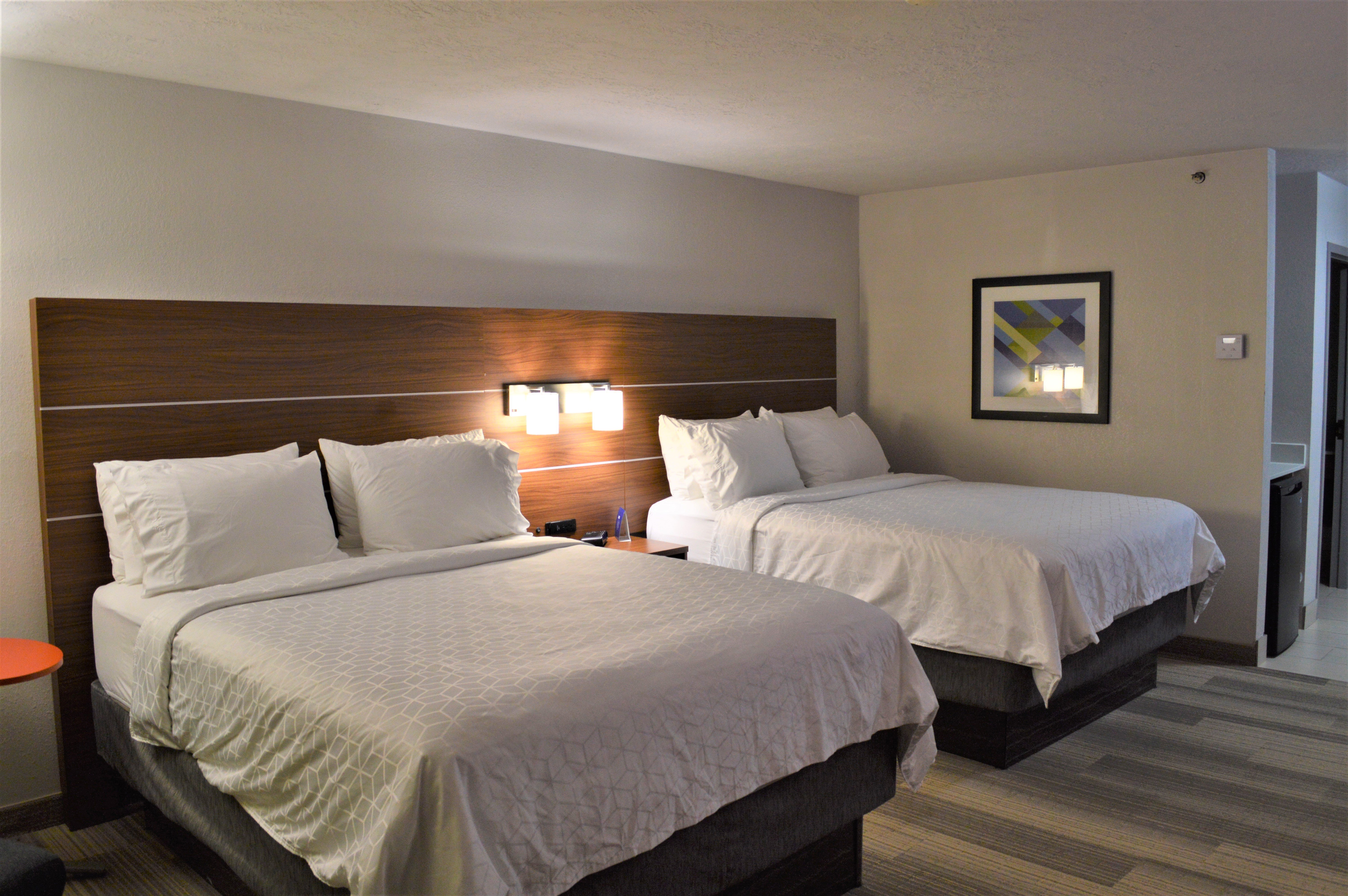 Our spacious ADA rooms feature total wheelchair accessibility.