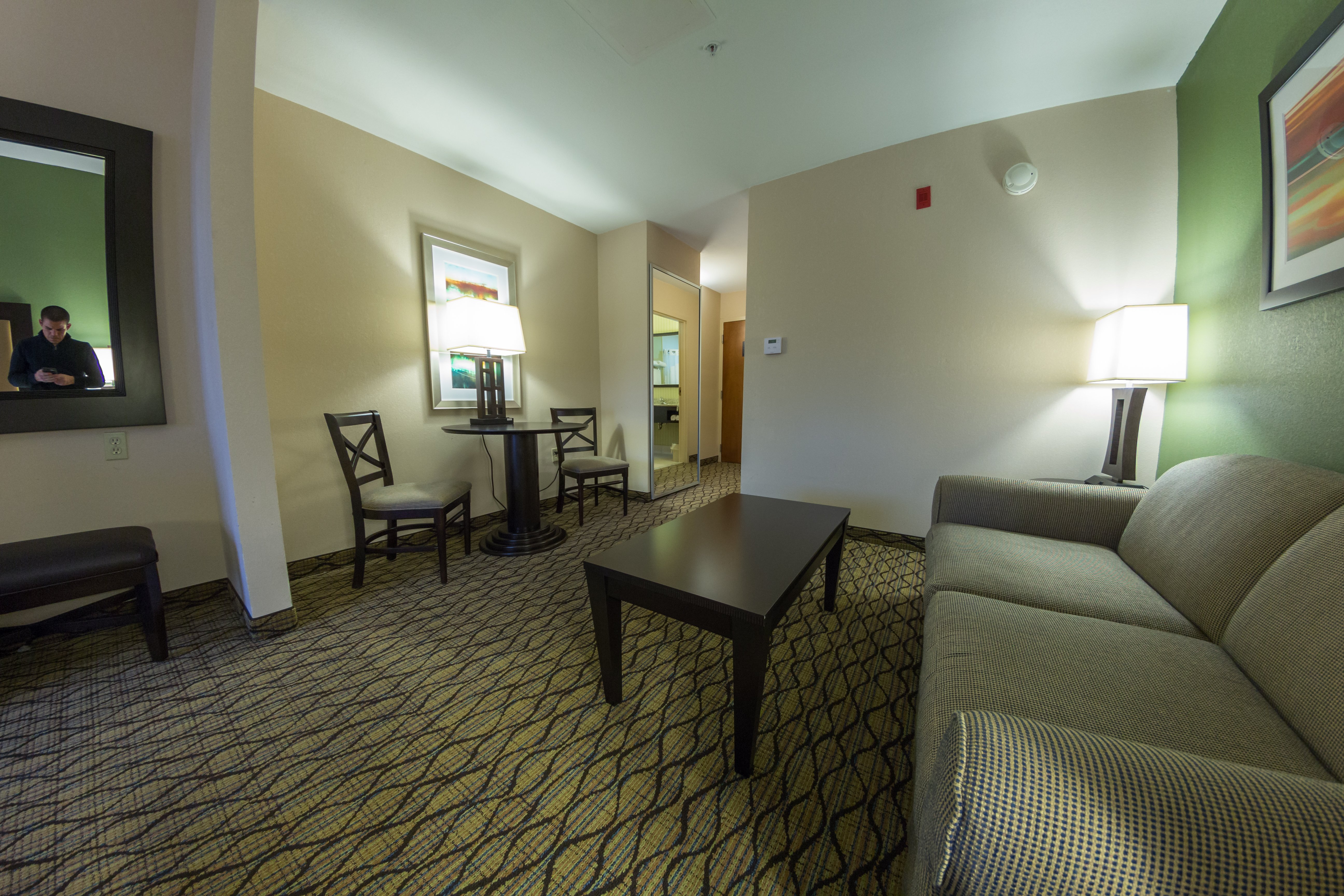 Seating Area in guest suite