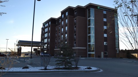 New Holiday Inn Express & Suites Cold Lake hotel in downtown