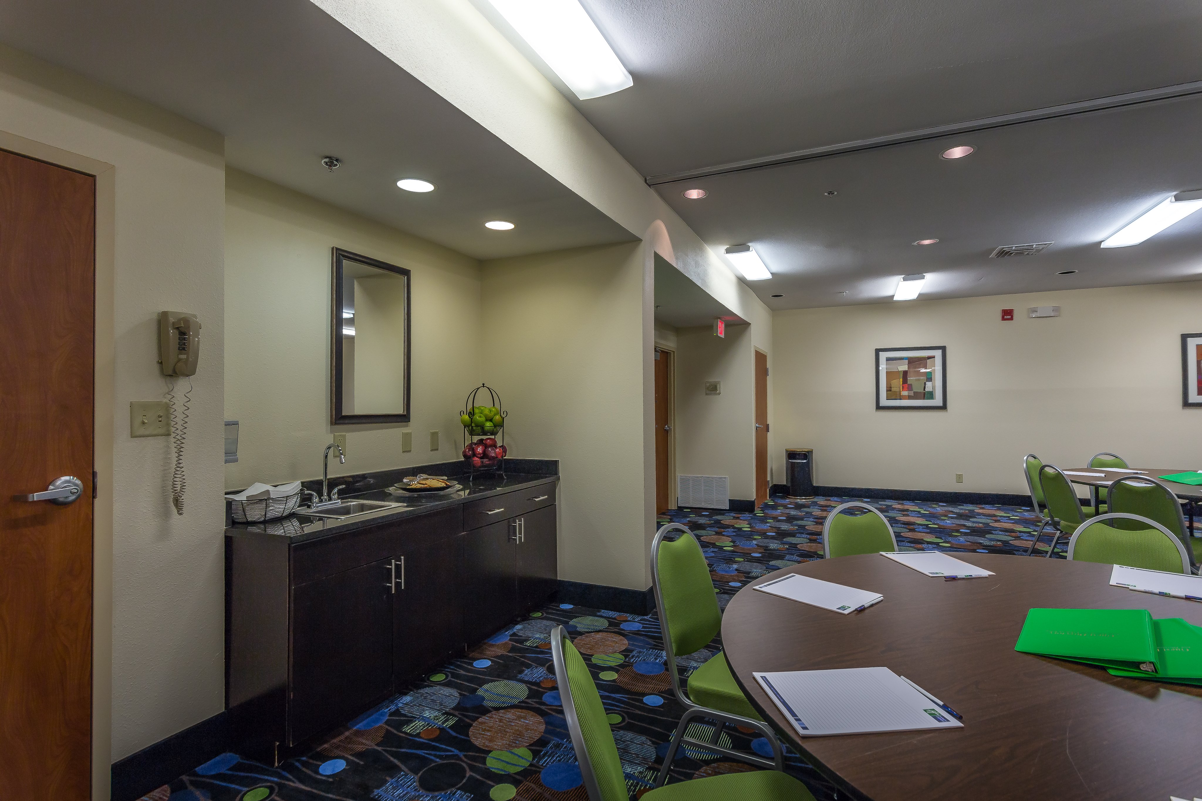 Are you in town for business? Reserve our conference room!