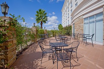 Enjoy breakfast or cocktails on our Guest Patio