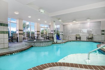 Enjoy that refreshing dip in our indoor pool. 
