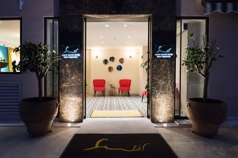 Hotel entrance