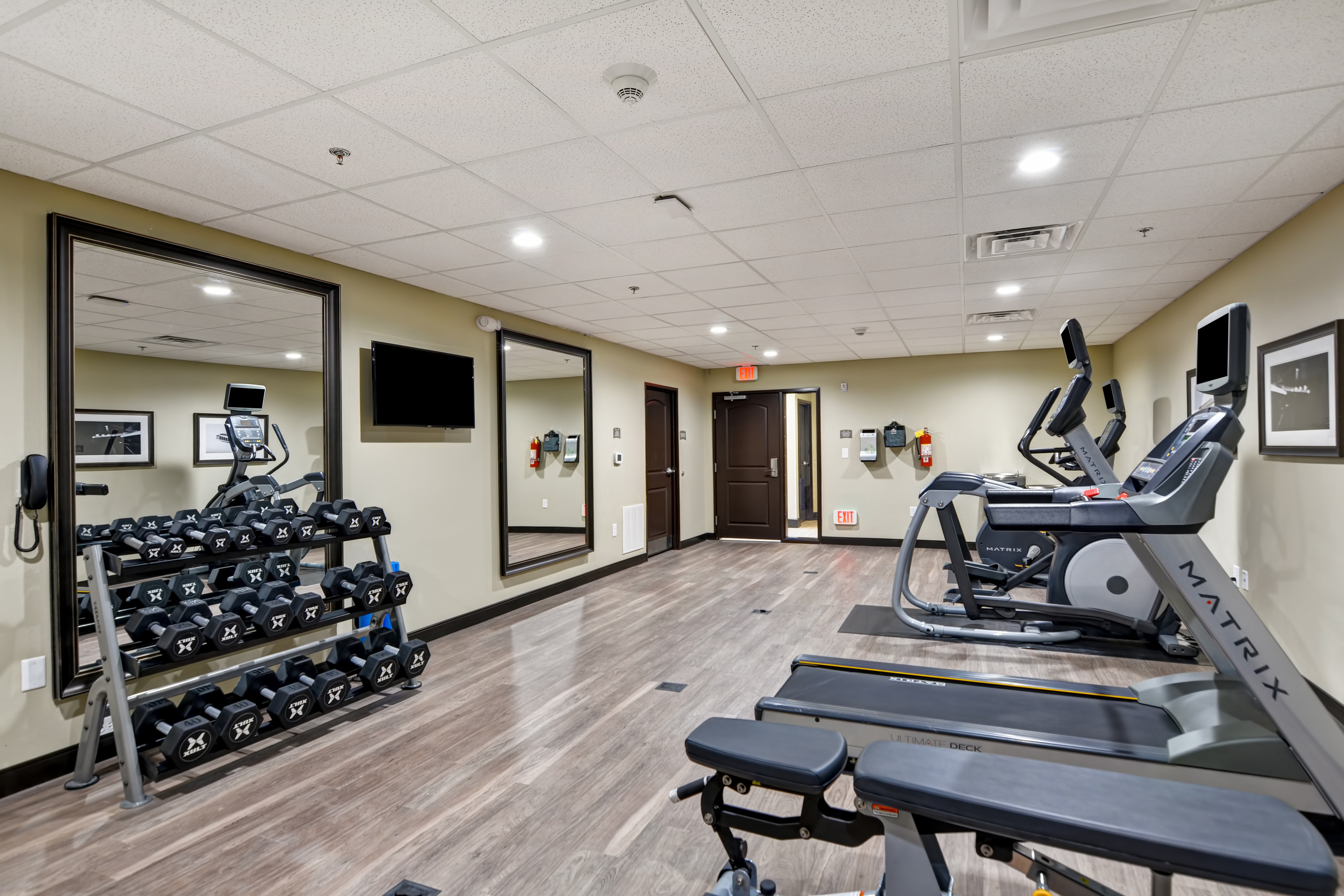 Enjoy our fully equipped Fitness Center.