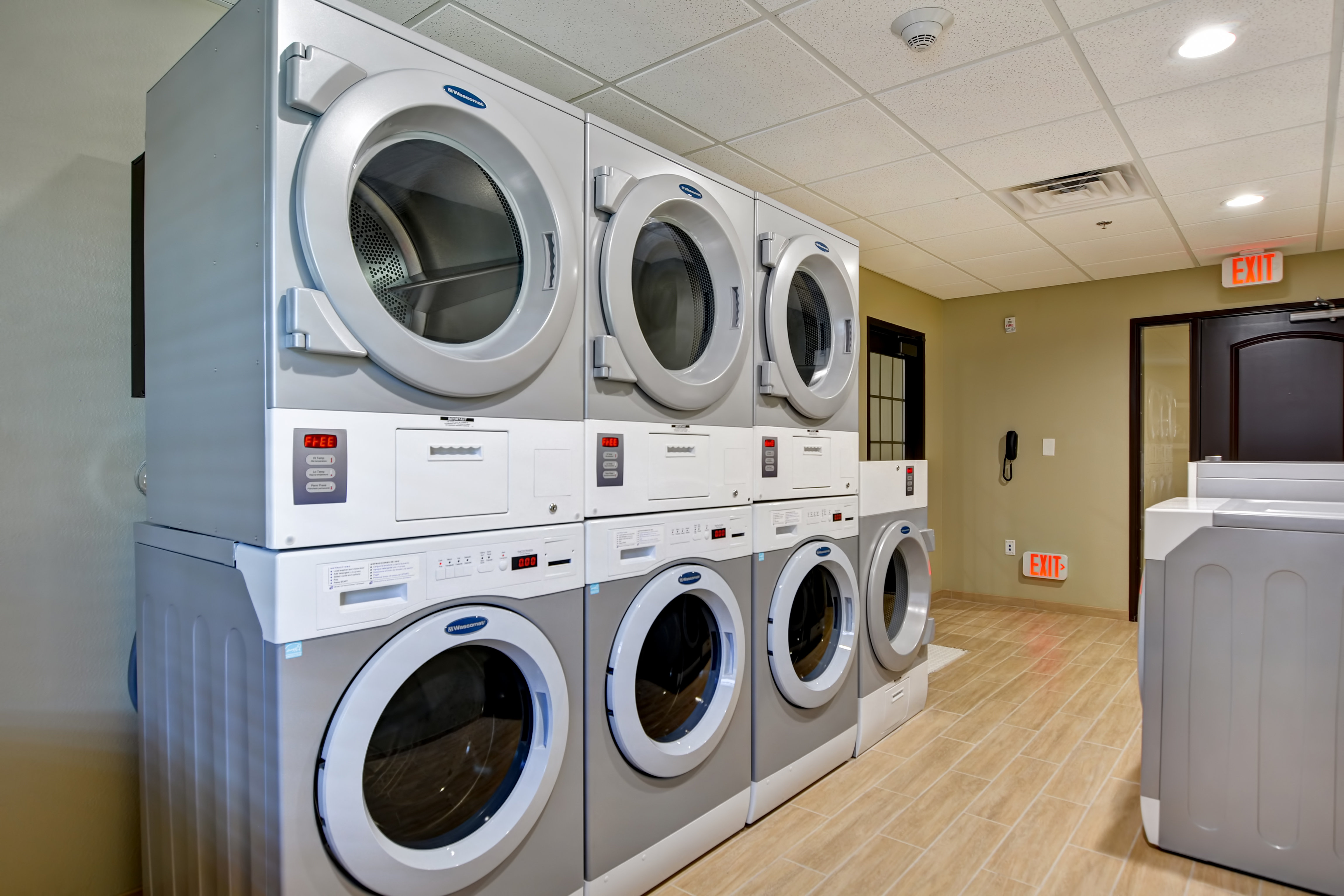 Free laundry service is available 24/7 for guests convenience.