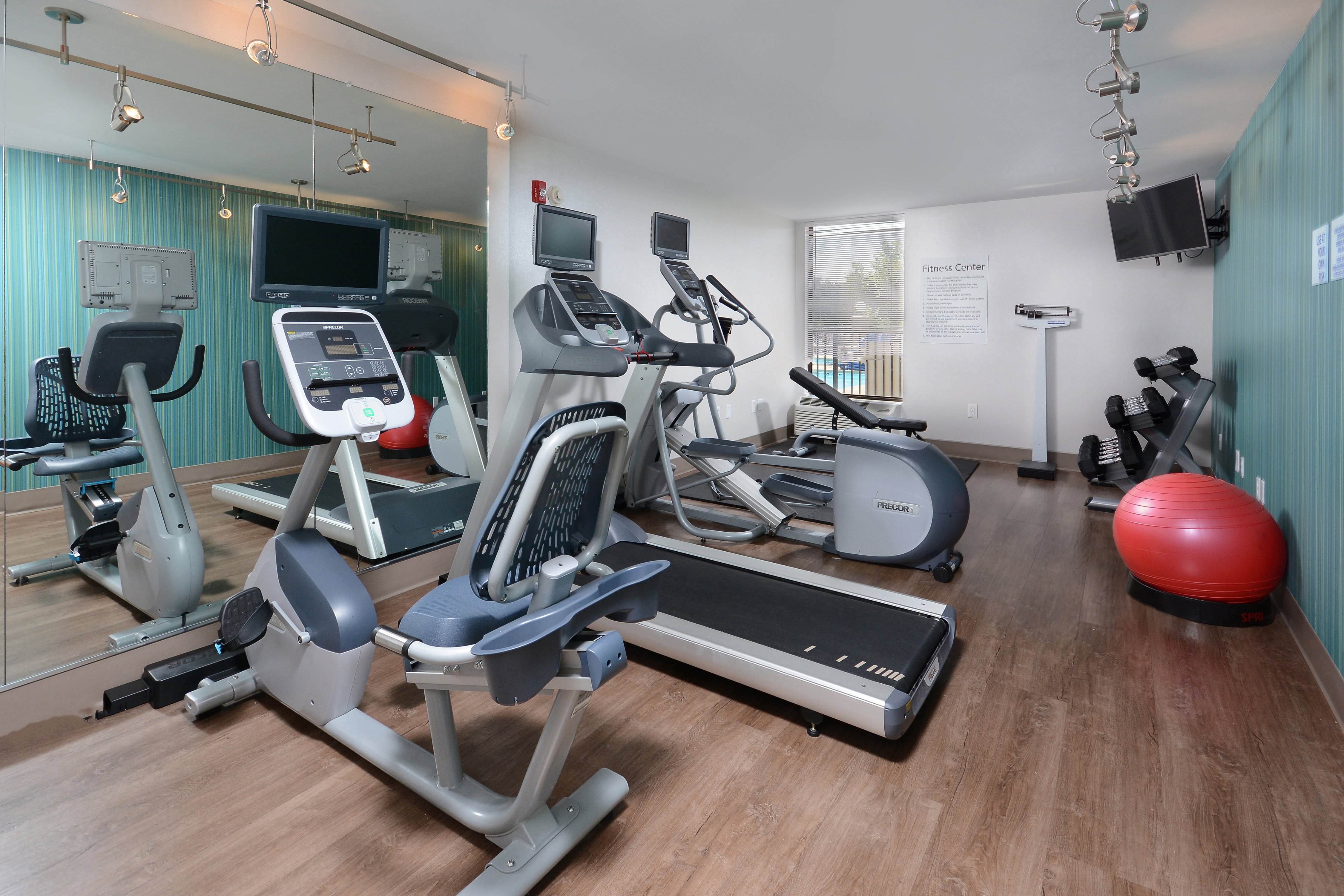 Keep fit while on the road with our 24 hour fitness center.