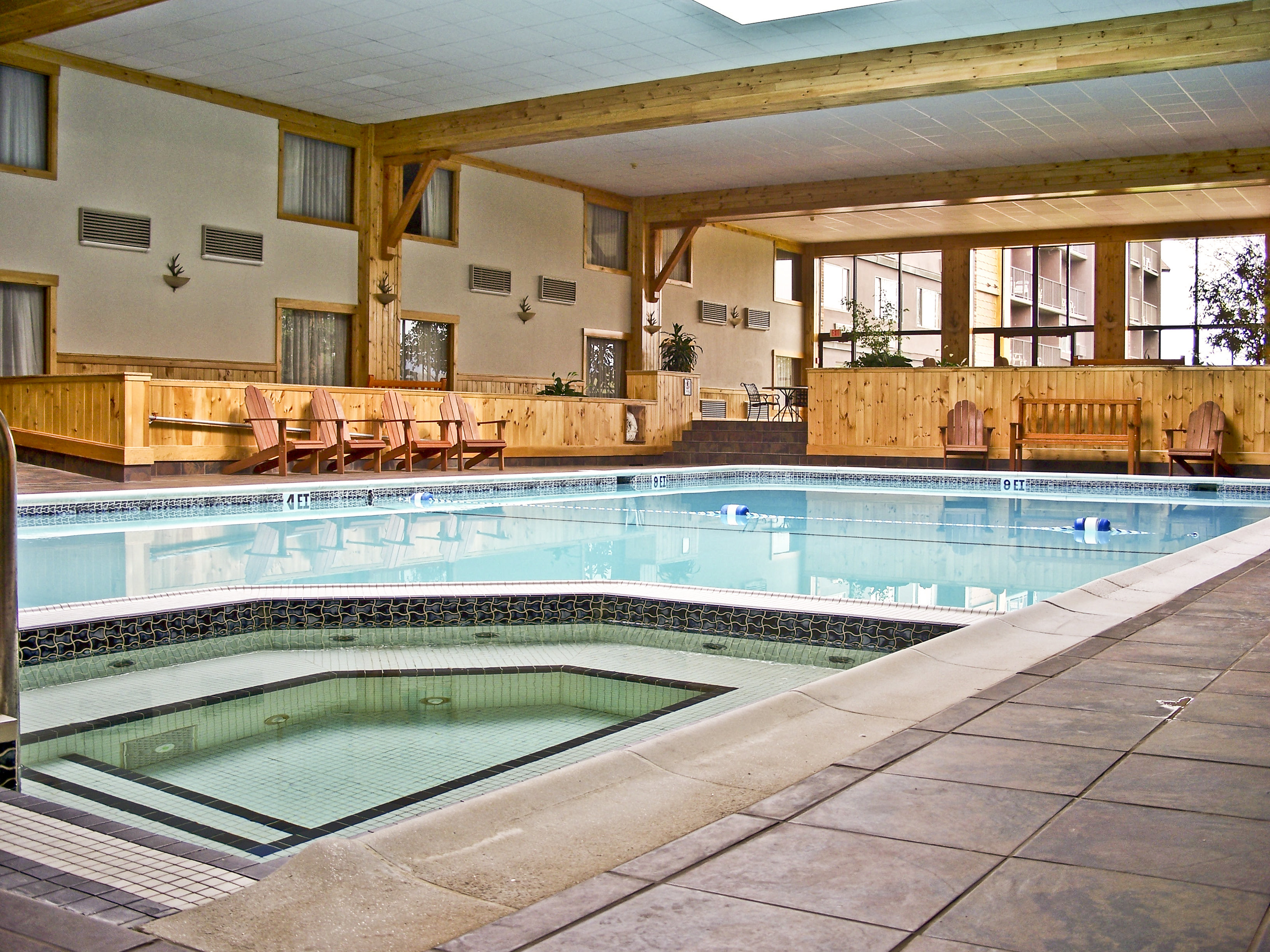 Start the day with a swim in our indoor pool