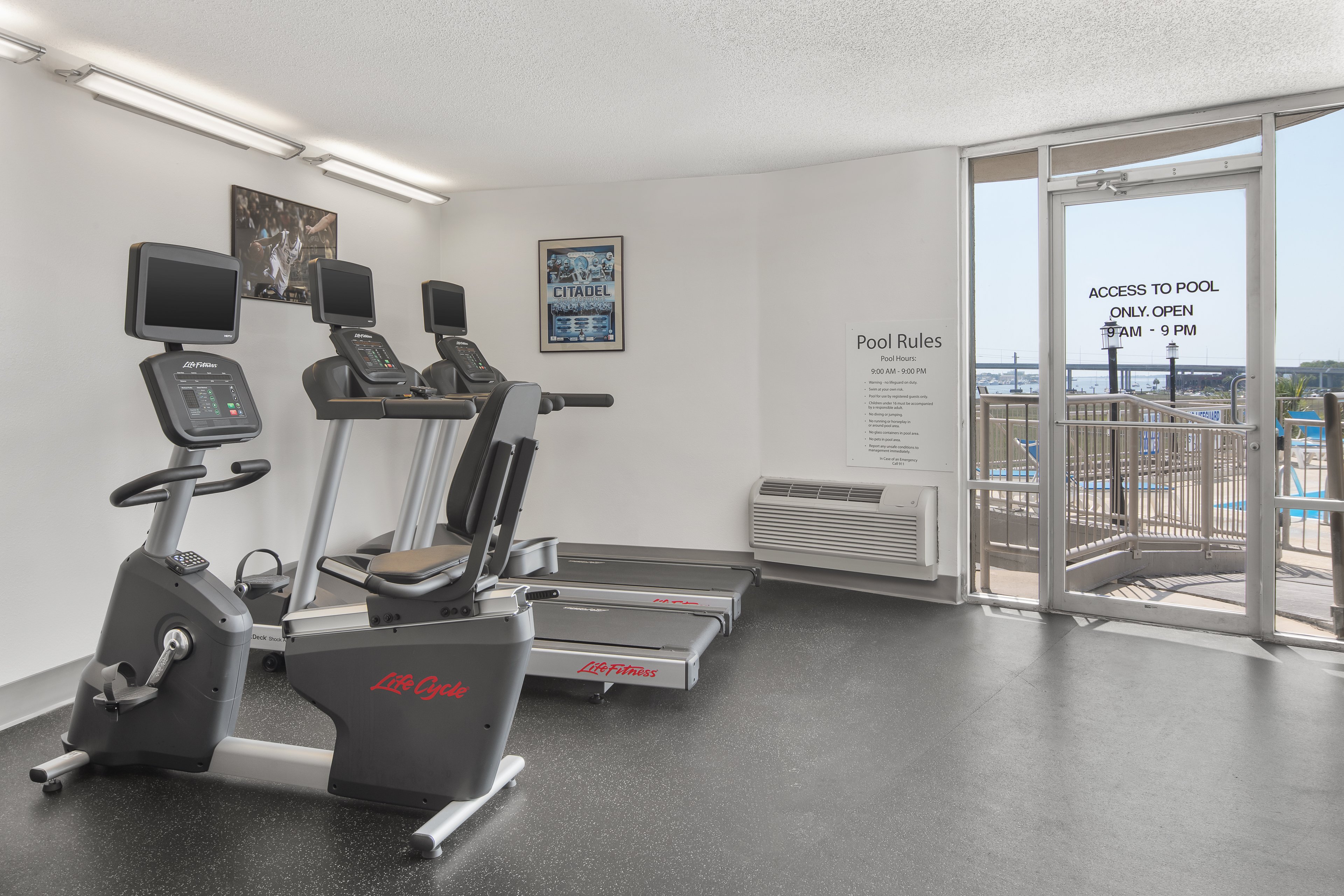 Fitness Center open 24/7