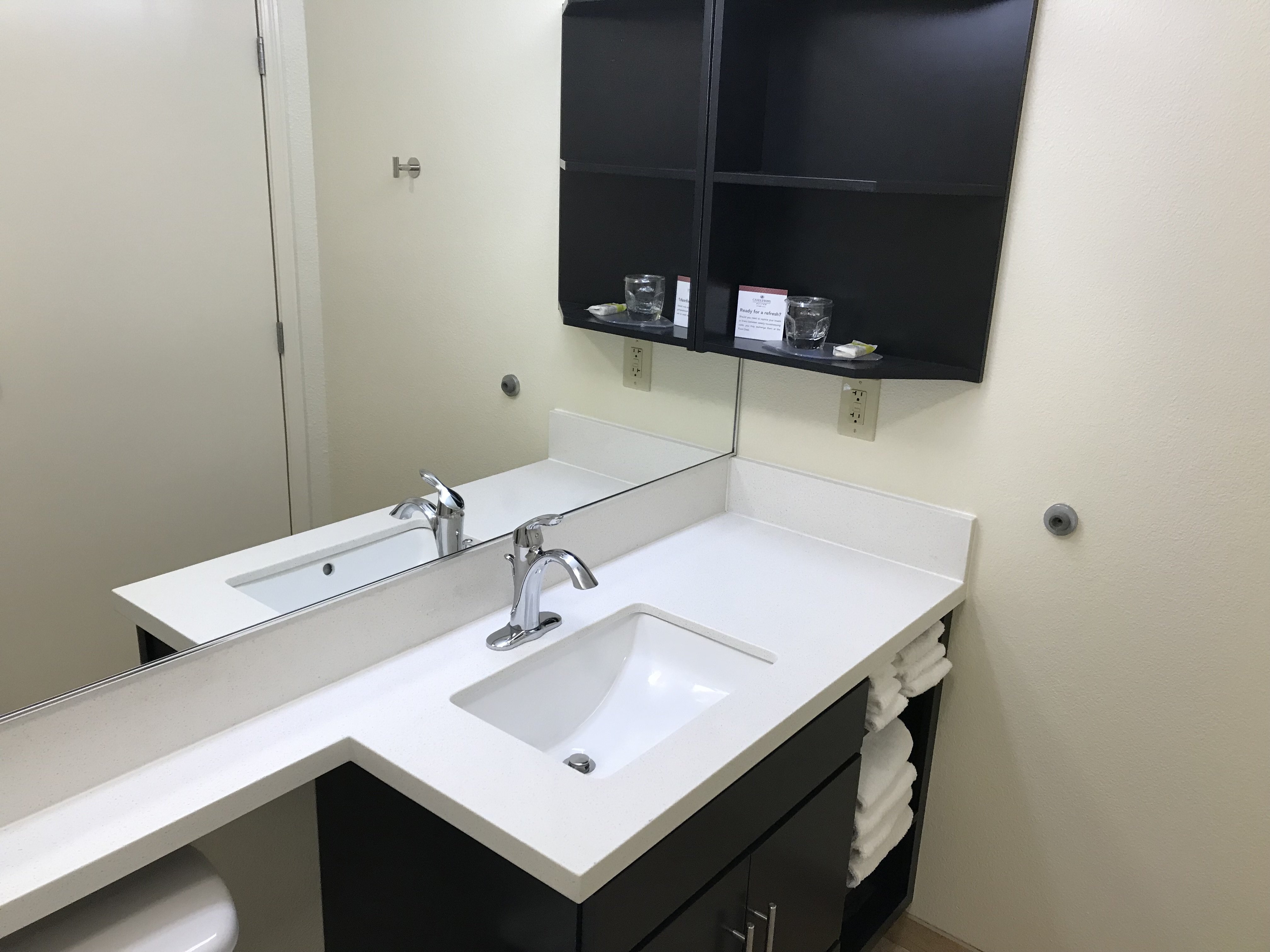CANDLEWOOD SUITES NW BY IHG-guestroom-Updated bathroom in every suite .jpg