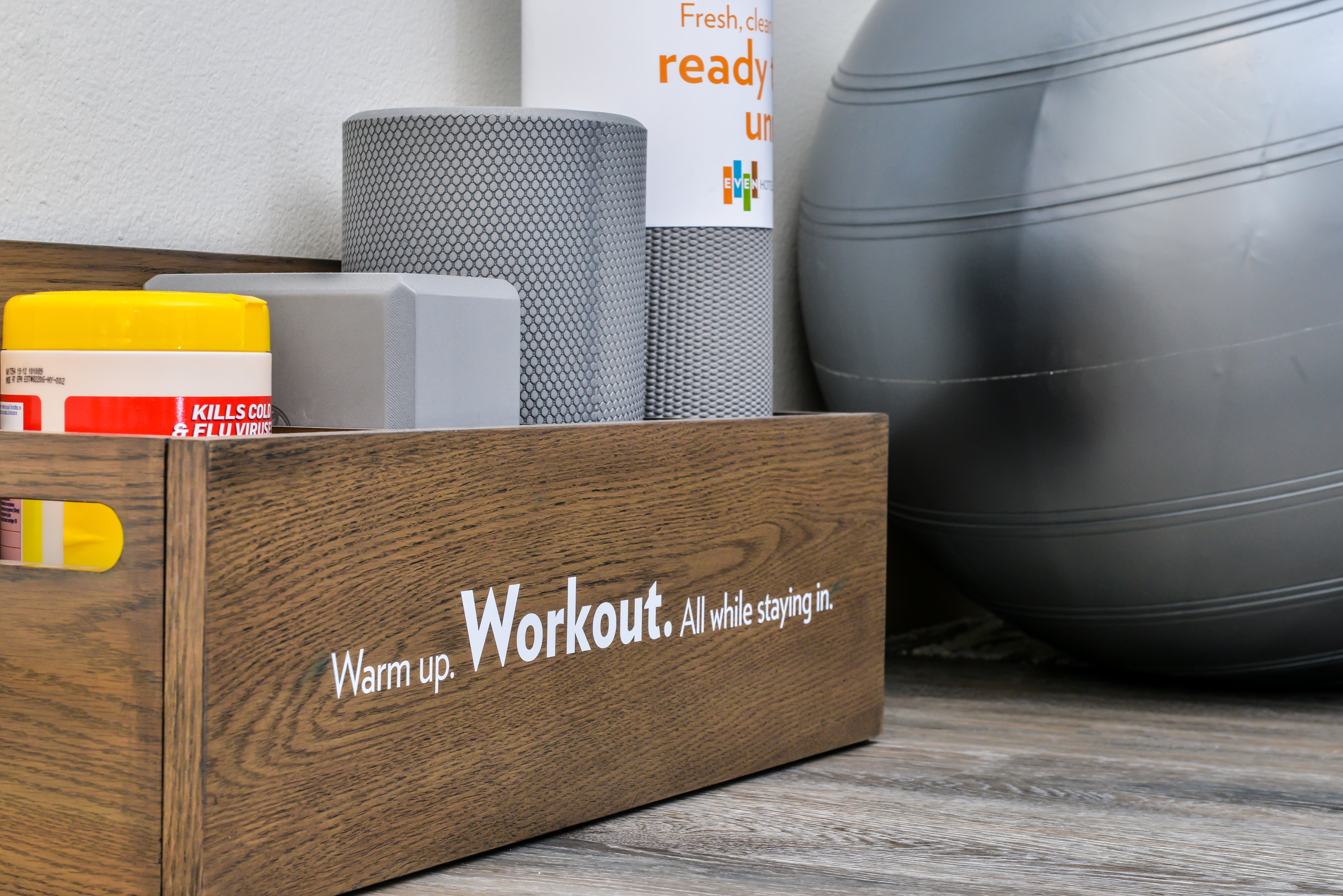 Continue your workout regimen while staying in our guestrooms.
