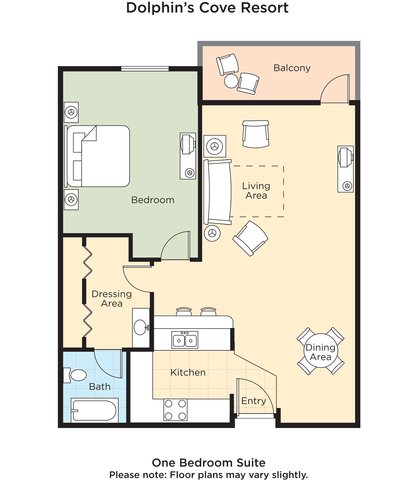 One Bedroom Condo