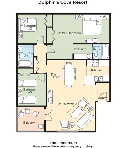 Three Bedroom Condo