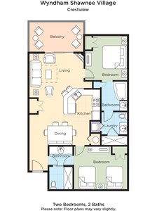 shawnee wyndham club village resort stroudsburg east map crestview