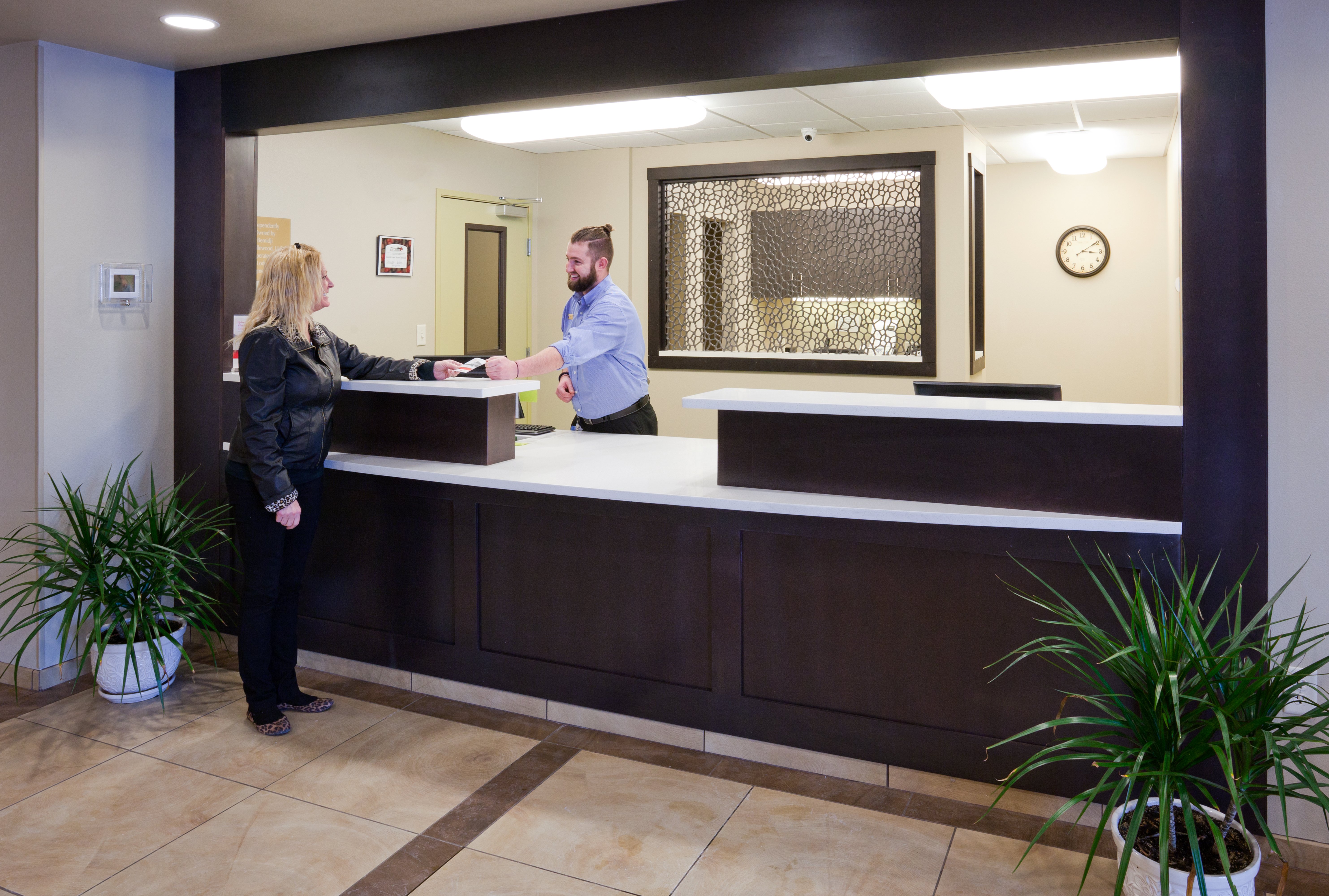 Our friendly staff awaits to welcome you to the Bemidji Candlewood