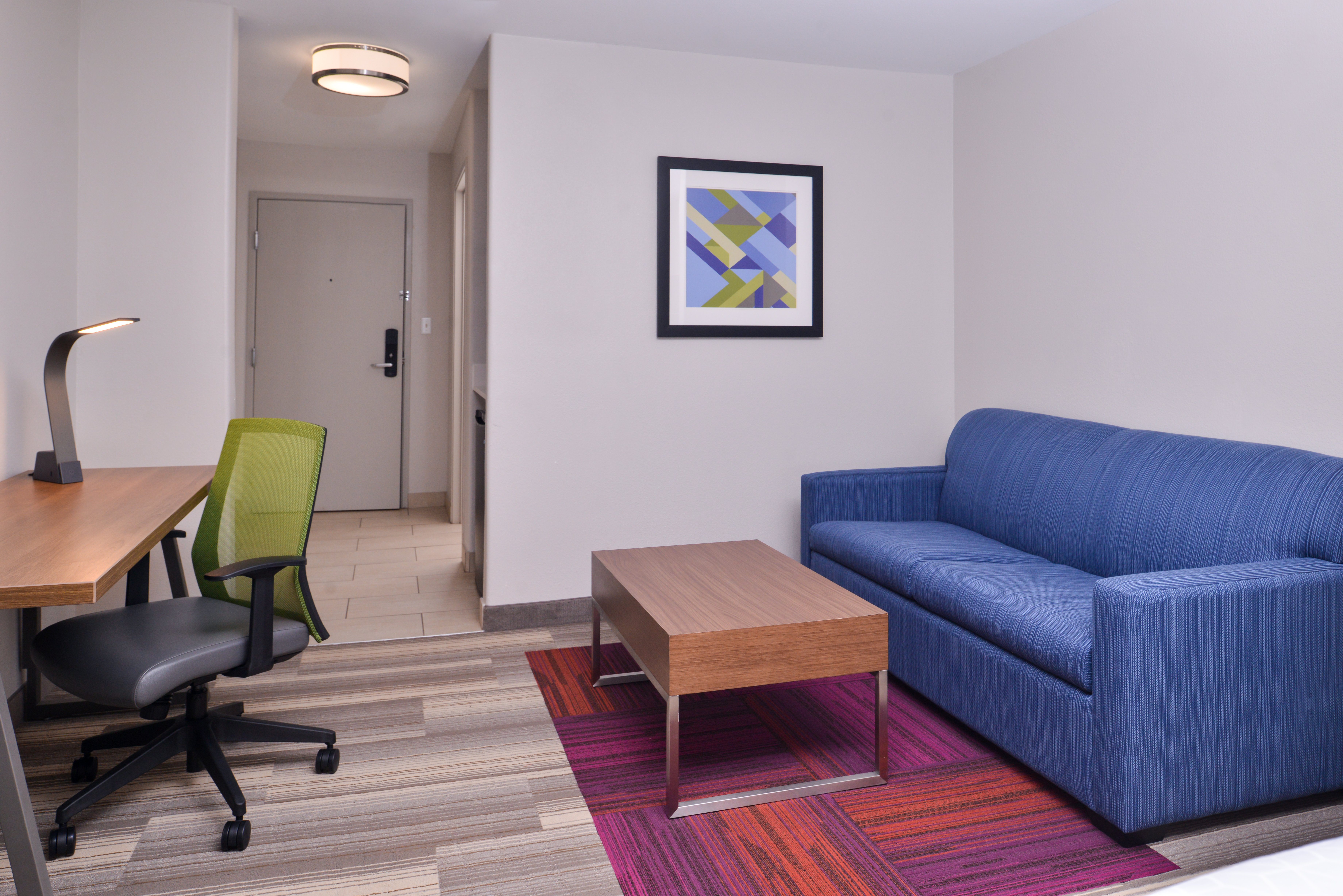 HOLIDAY INN EXP STES ELGIN BY IHG-guestroom-Work and relax in this two queen bed suite. Free breakfast..jpg
