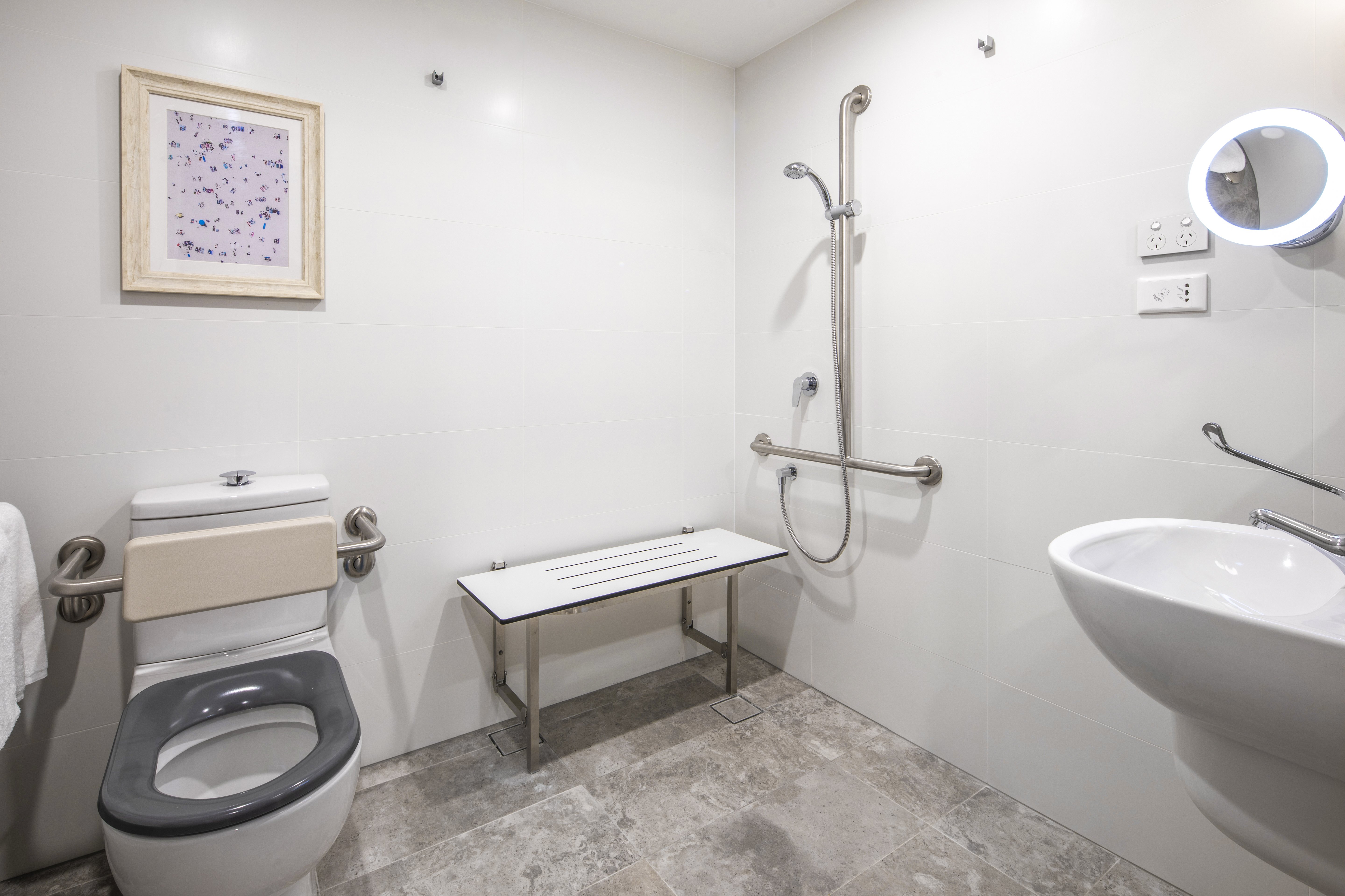 INTERCONTINENTAL COOGEE BEACH BY IH-guestroom-Wheelchair Accessible Bathroom with roll in shower and hand rails.jpg