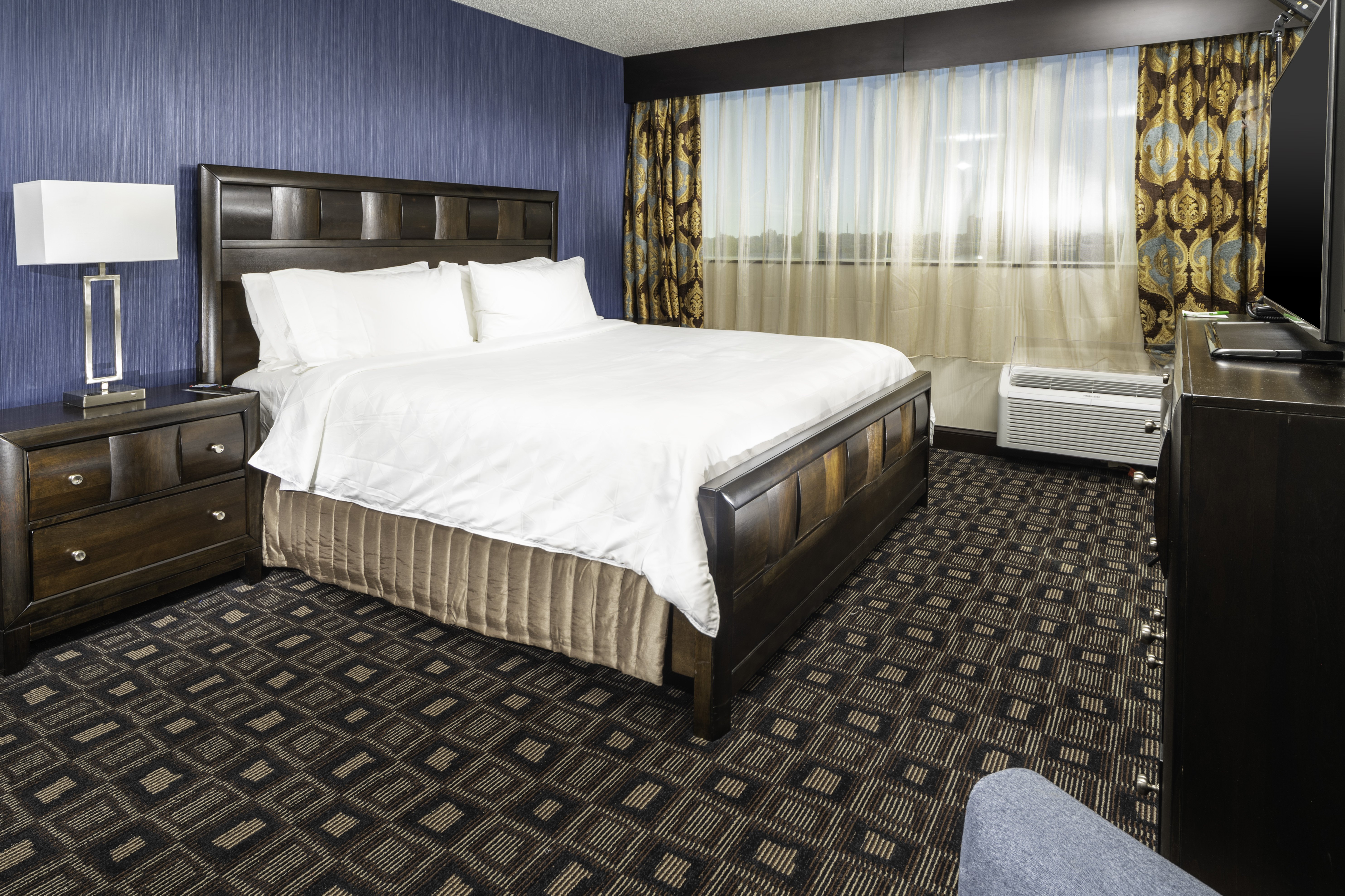 Make yourself at home in our guest rooms.