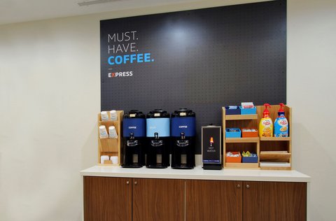 Did you say coffee? Don\'t forget to take a complimentary cup to go