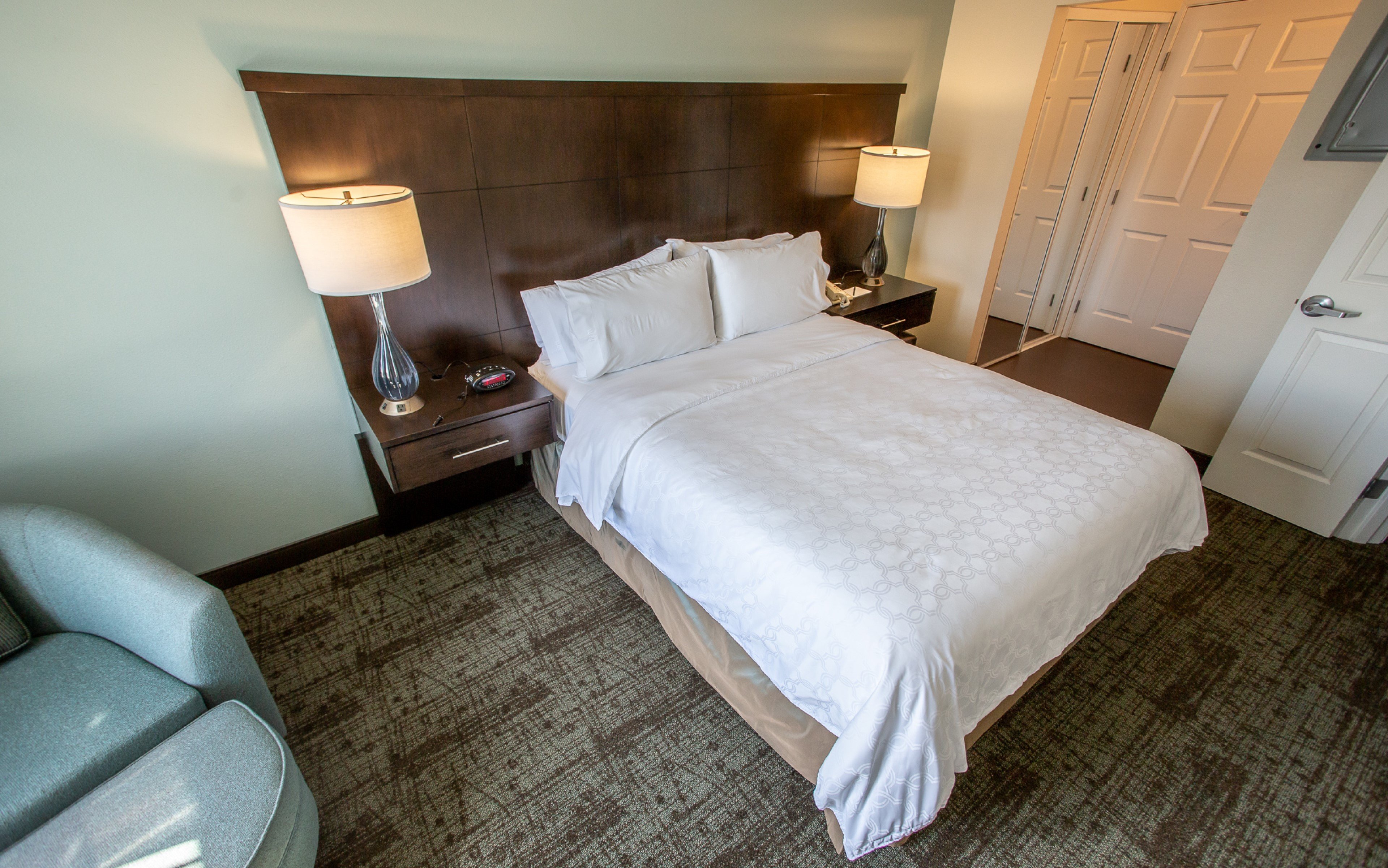 STAYBRIDGE SUITES SILICON VALL BY I-guestroom-Relax in our 1 bedroom with a queen size bed.jpg