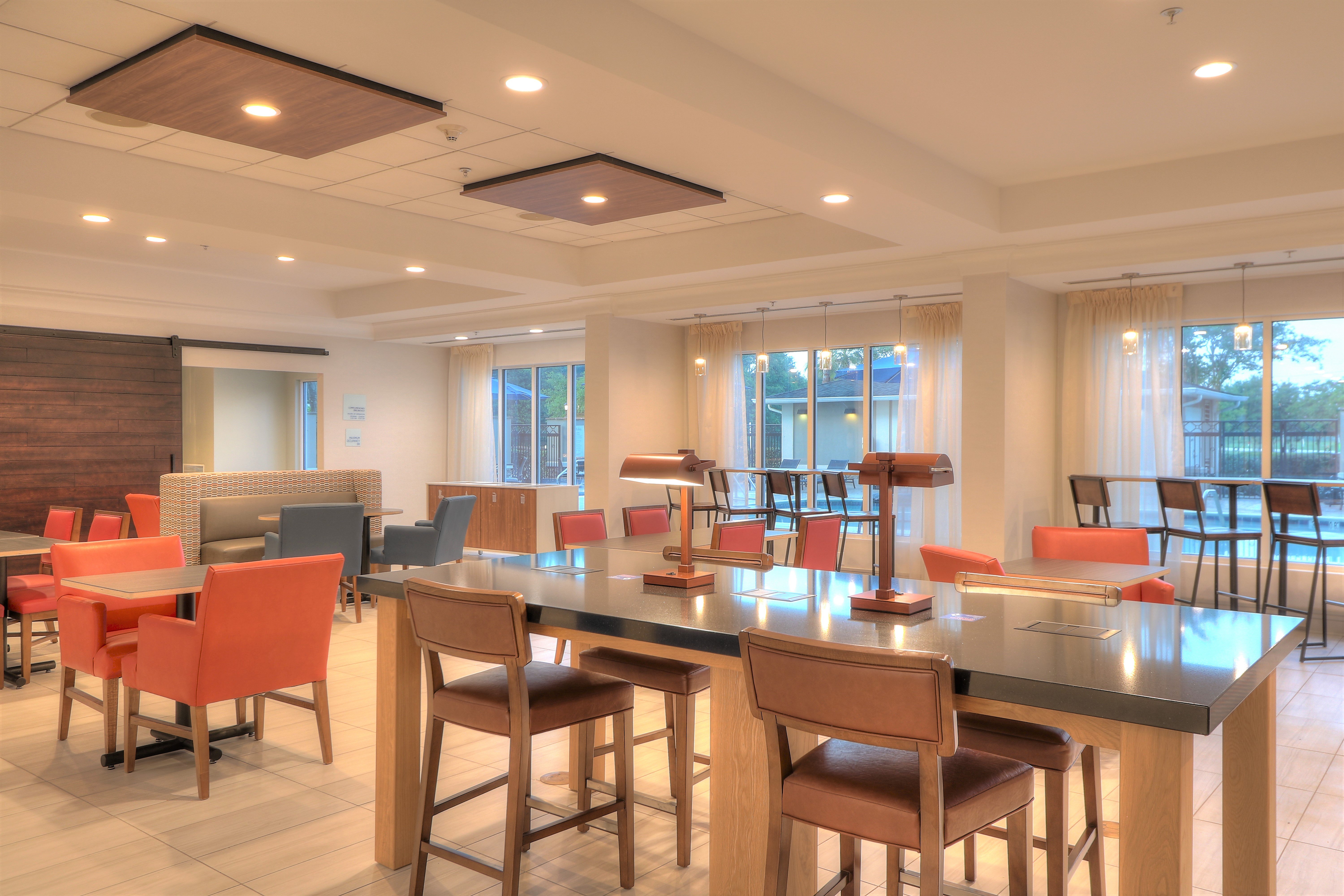 Enjoy eating Breakfast or Conducting Business in our dining area. 