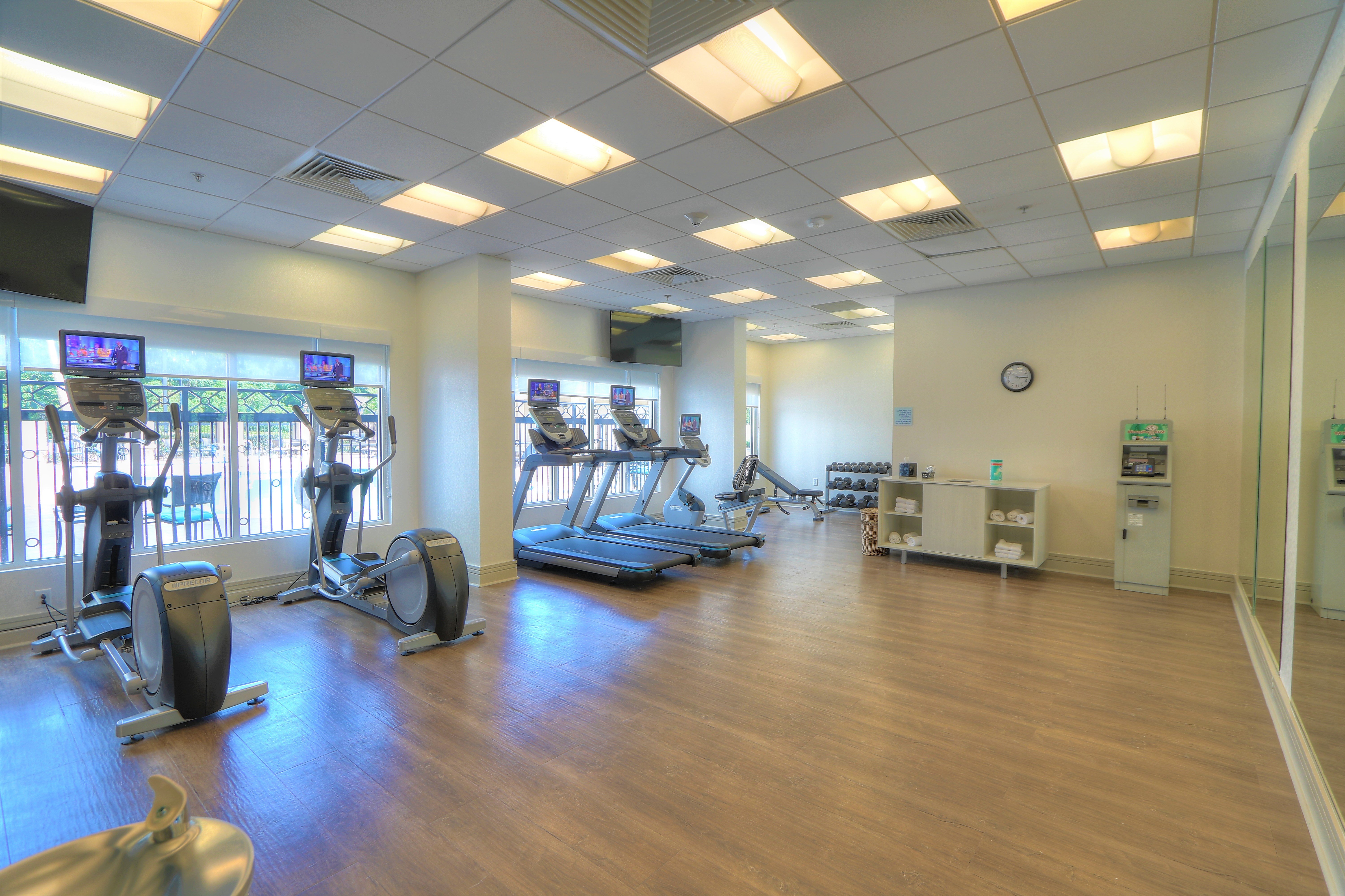 The Holiday Inn Express and Suites Saraland 24 Hour Fitness Center