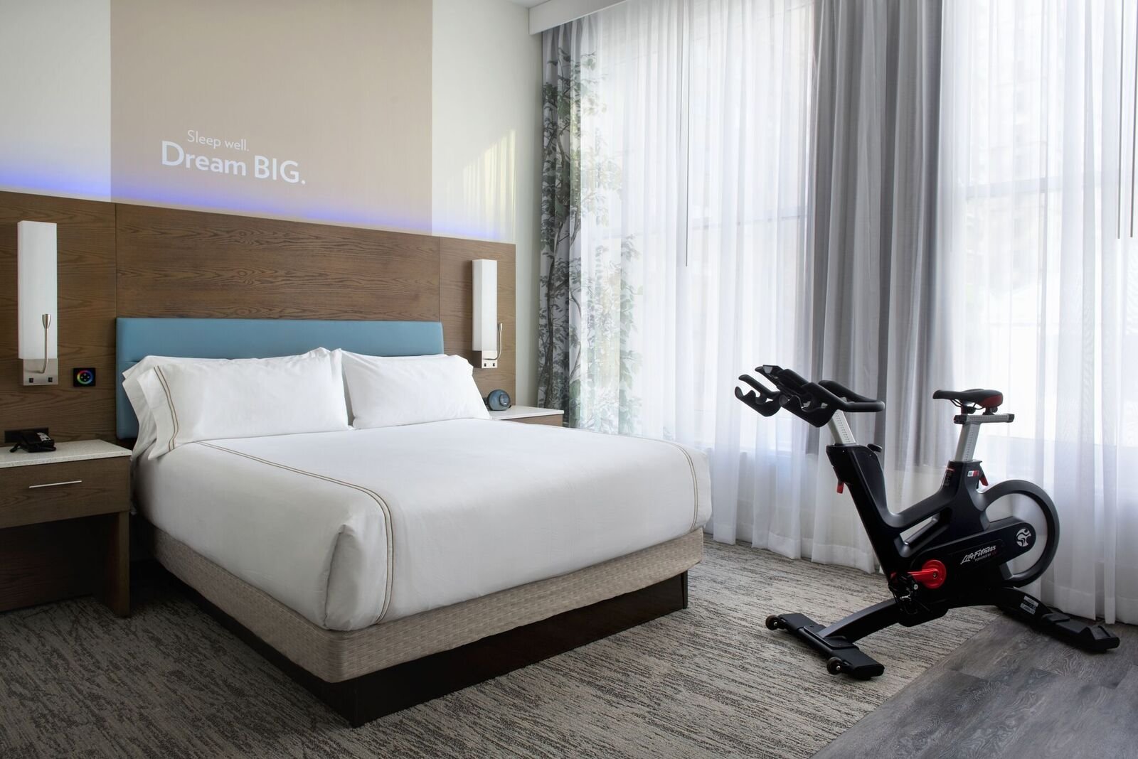 EVEN HOTEL TECH CTR ENGLEWOOD-guestroom-Keep moving in our Suites featuring a stationary bike..jpg