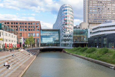 Located within Hoog Catharijne Shopping Mall
