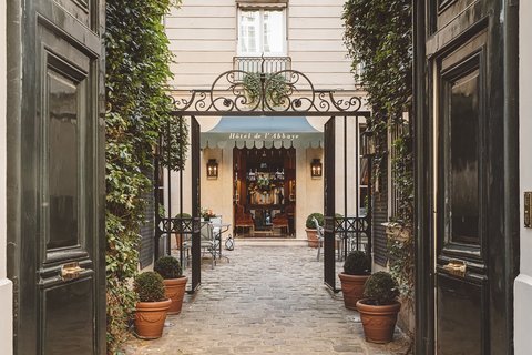 Hotel entrance