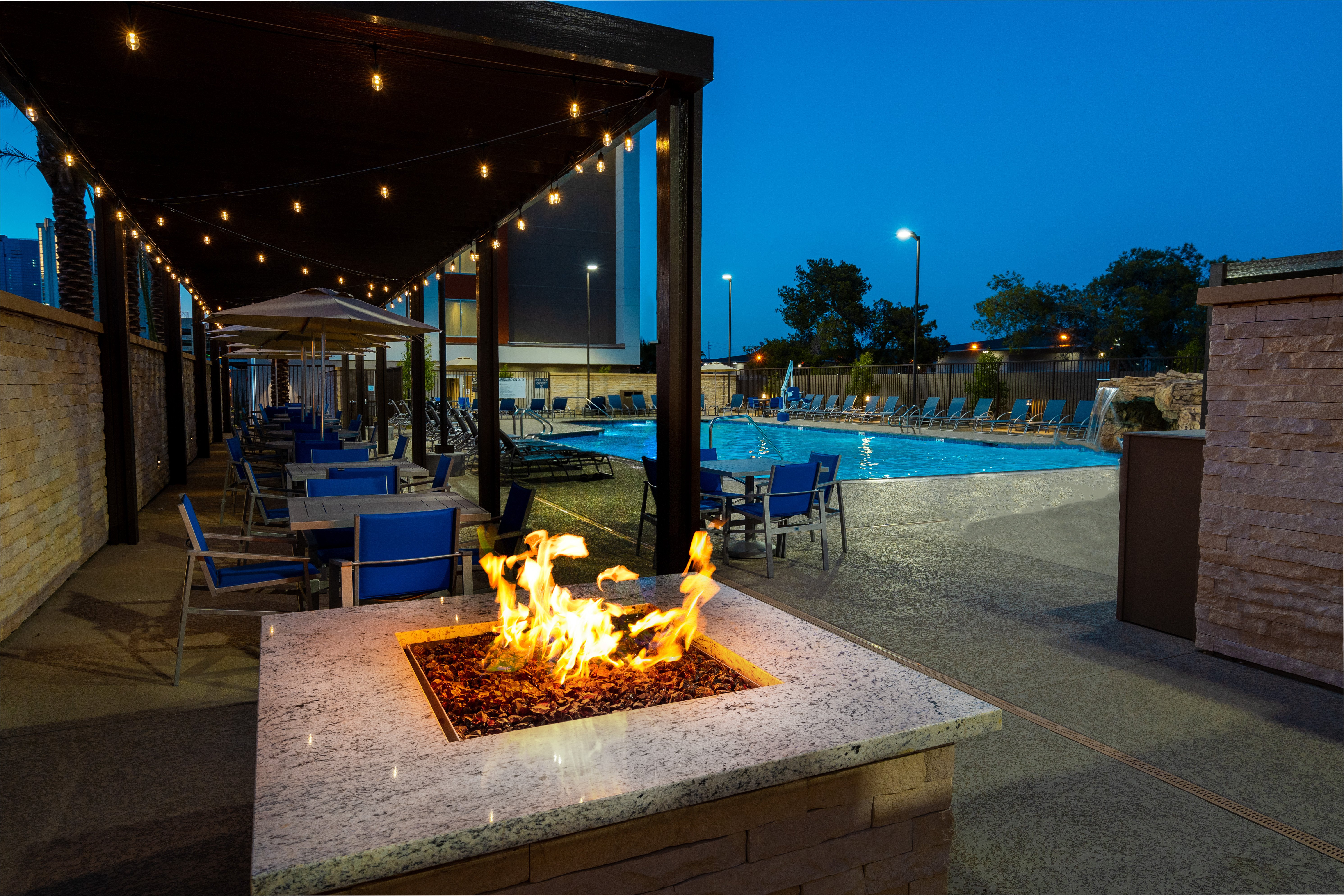 Enjoy a relaxing evening by our fire pit.