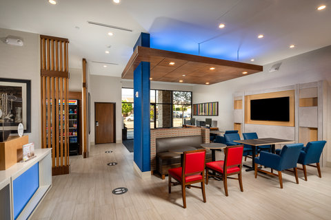 Hotel Lobby and Dining Area