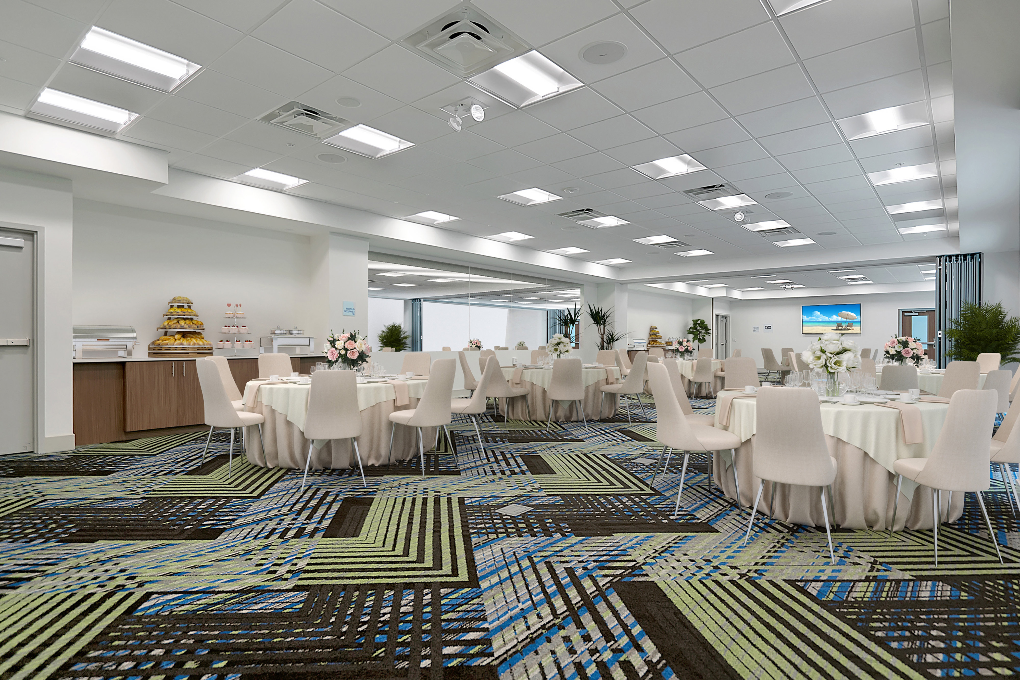With over 1,800 square feet, we are great for weddings & events!