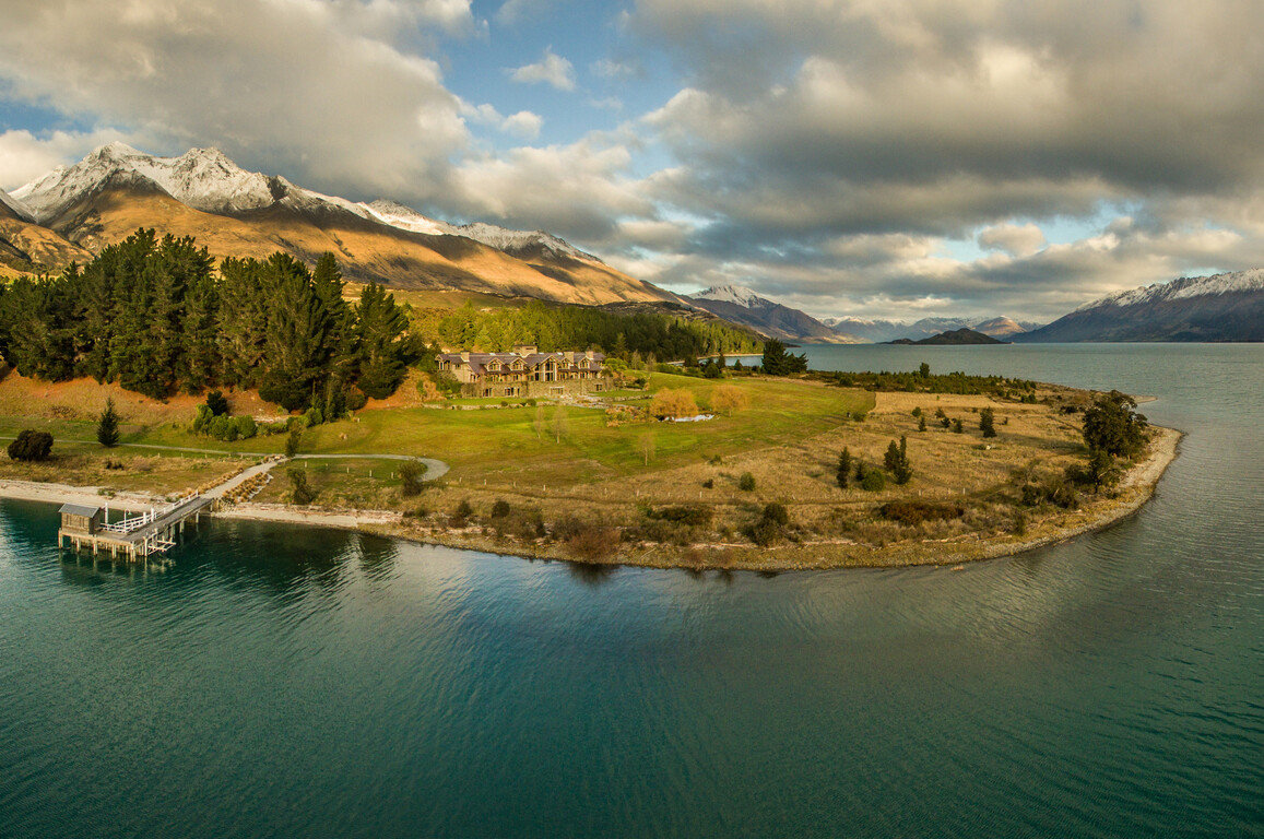 Blanket Bay in New Zealand